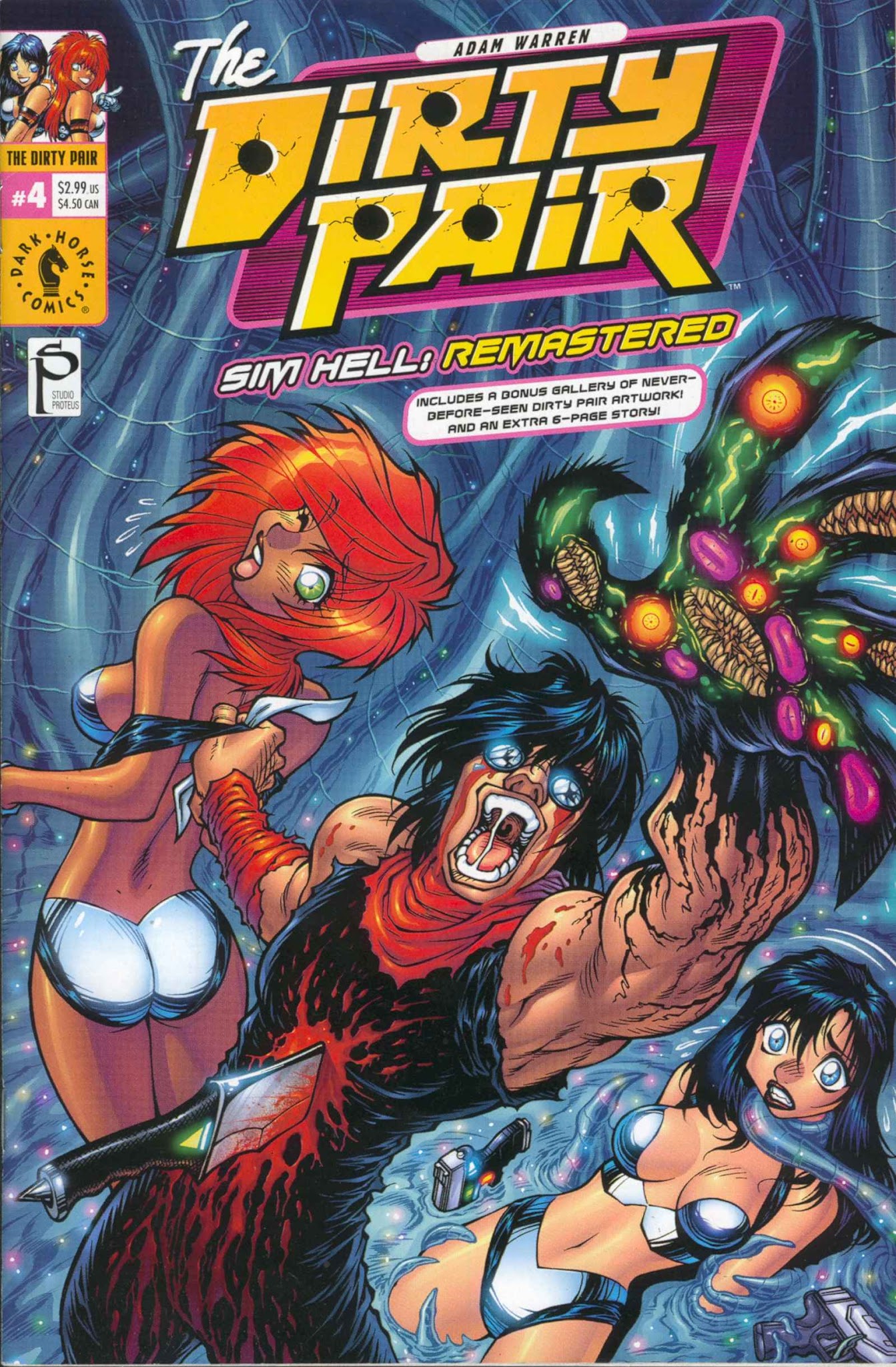 Read online The Dirty Pair: Sim Hell Remastered comic -  Issue #4 - 1