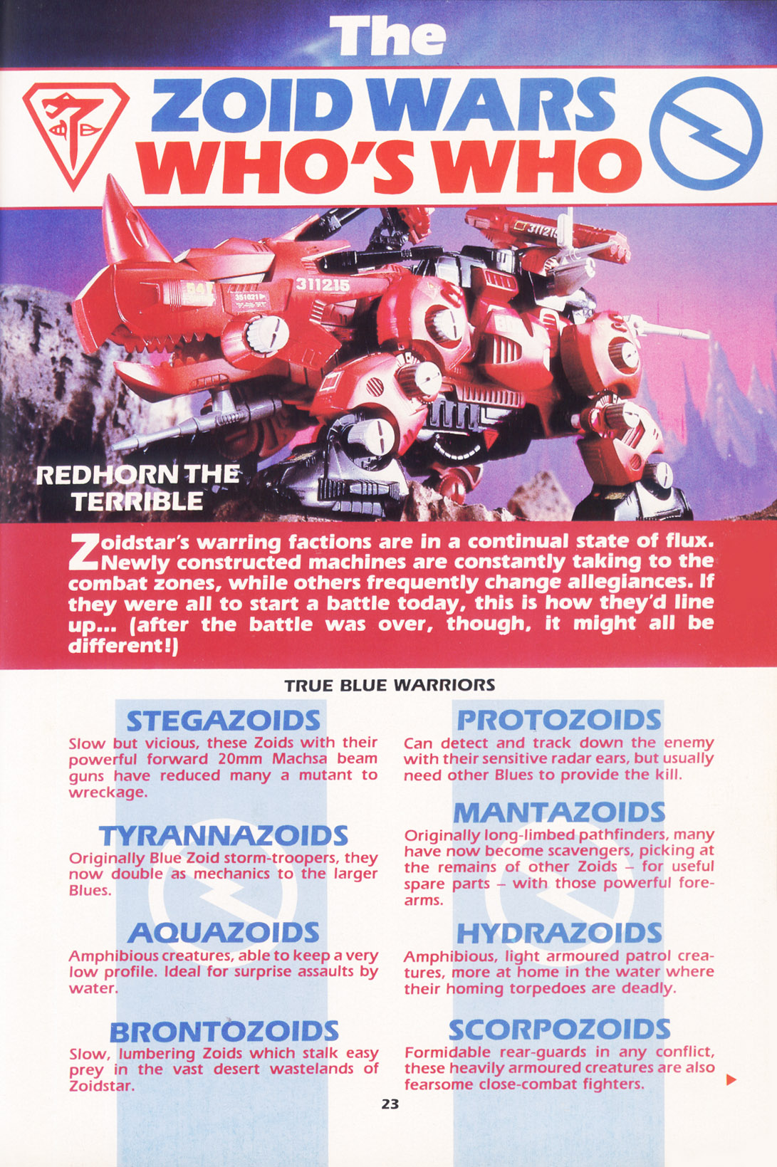 Read online Zoids Annual comic -  Issue # Full - 22