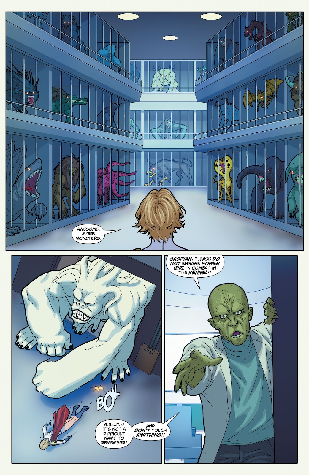 Power Girl (2009) issue 20 - Page 11