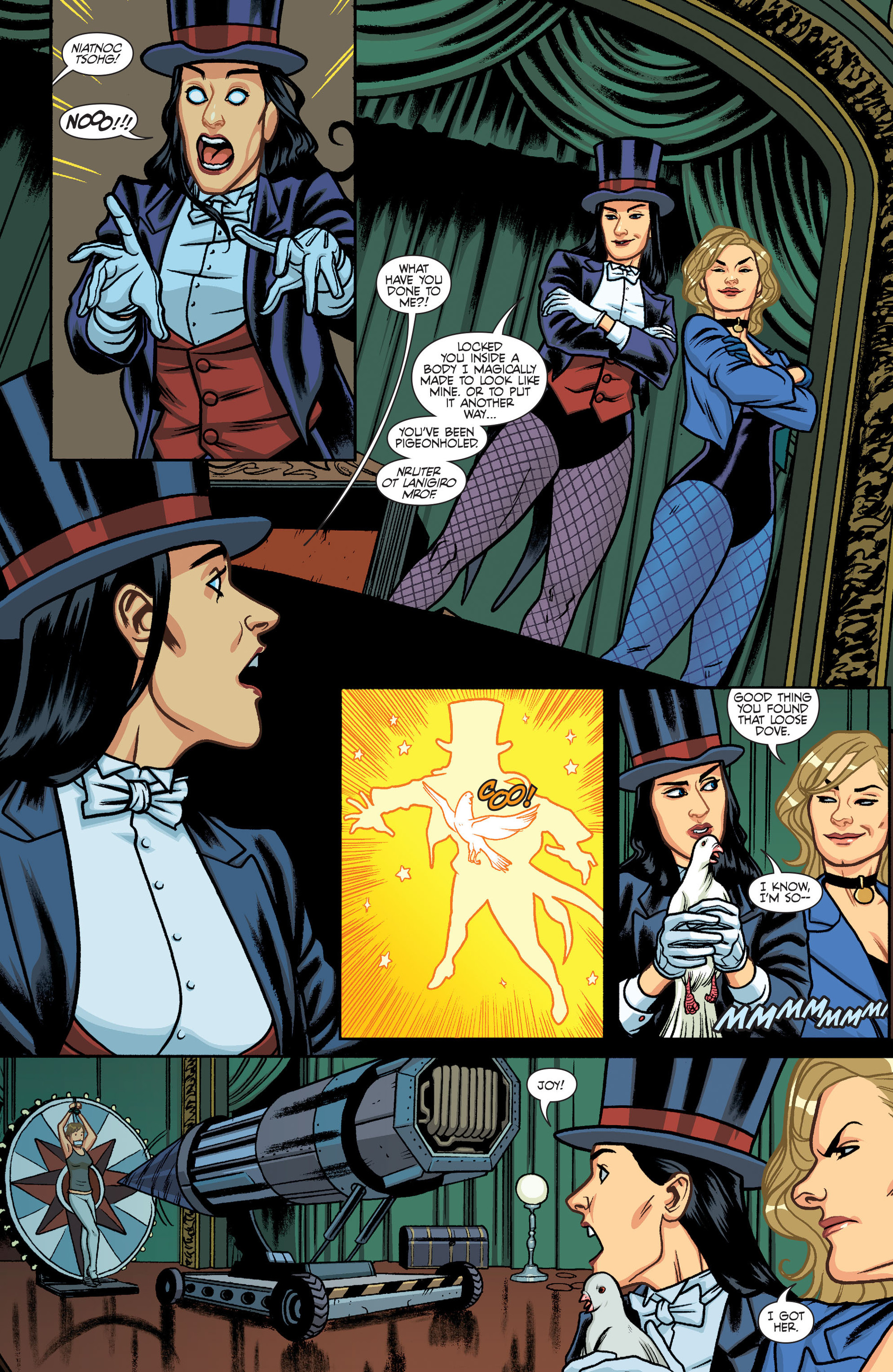 Read online Black Canary and Zatanna: Bloodspell comic -  Issue # Full - 94