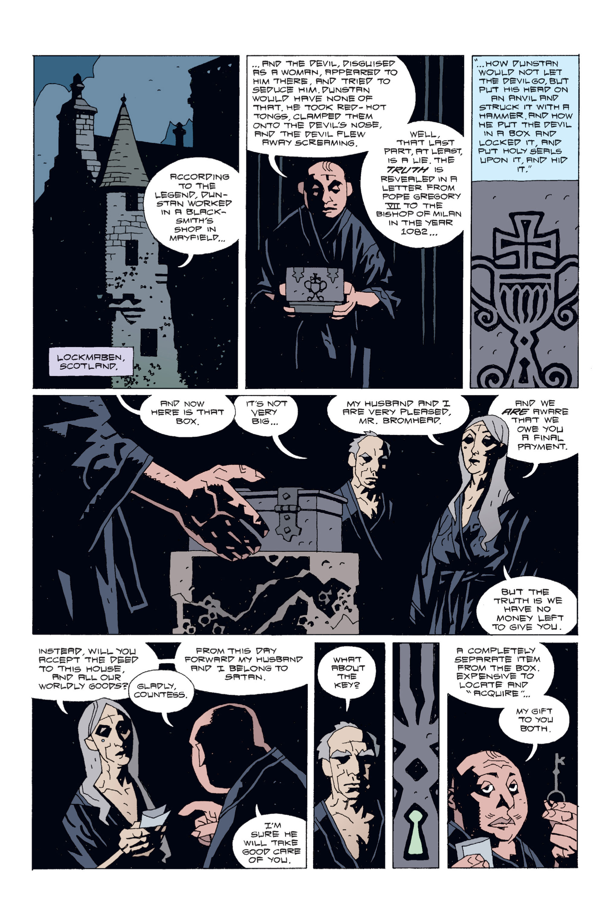 Read online Hellboy comic -  Issue #4 - 83