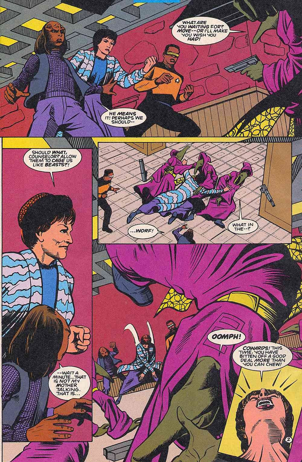 Read online Star Trek: The Next Generation (1989) comic -  Issue #57 - 3
