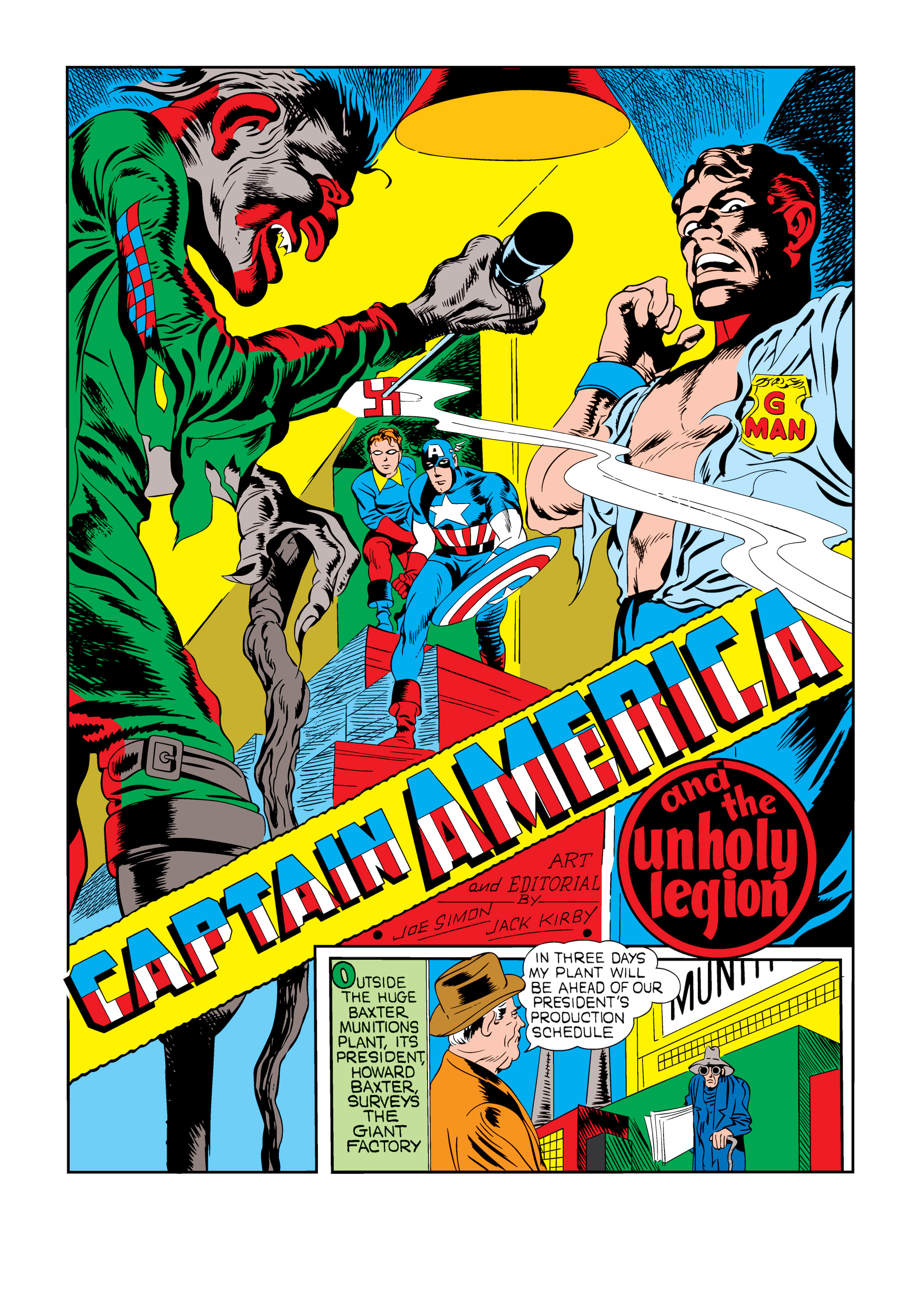 Read online Marvel Masterworks: Golden Age Captain America comic -  Issue # TPB 1 (Part 3) - 11