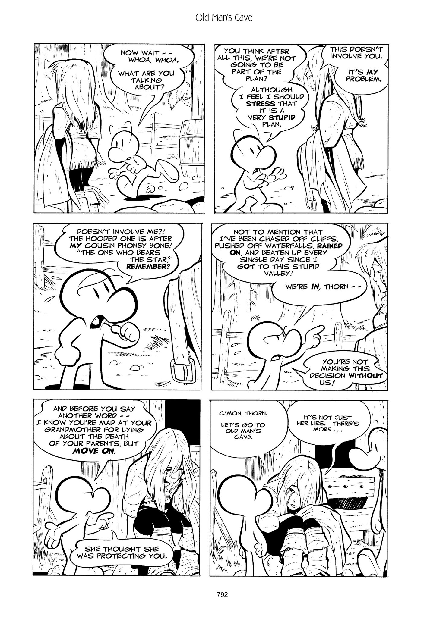 Read online Bone: The Complete Cartoon Epic In One Volume comic -  Issue # TPB (Part 8) - 81