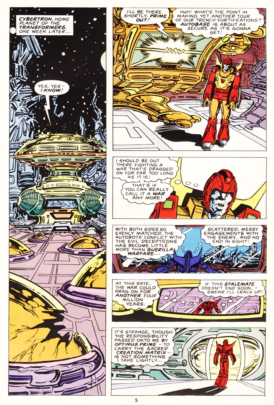 Read online The Transformers (UK) comic -  Issue #225 - 3