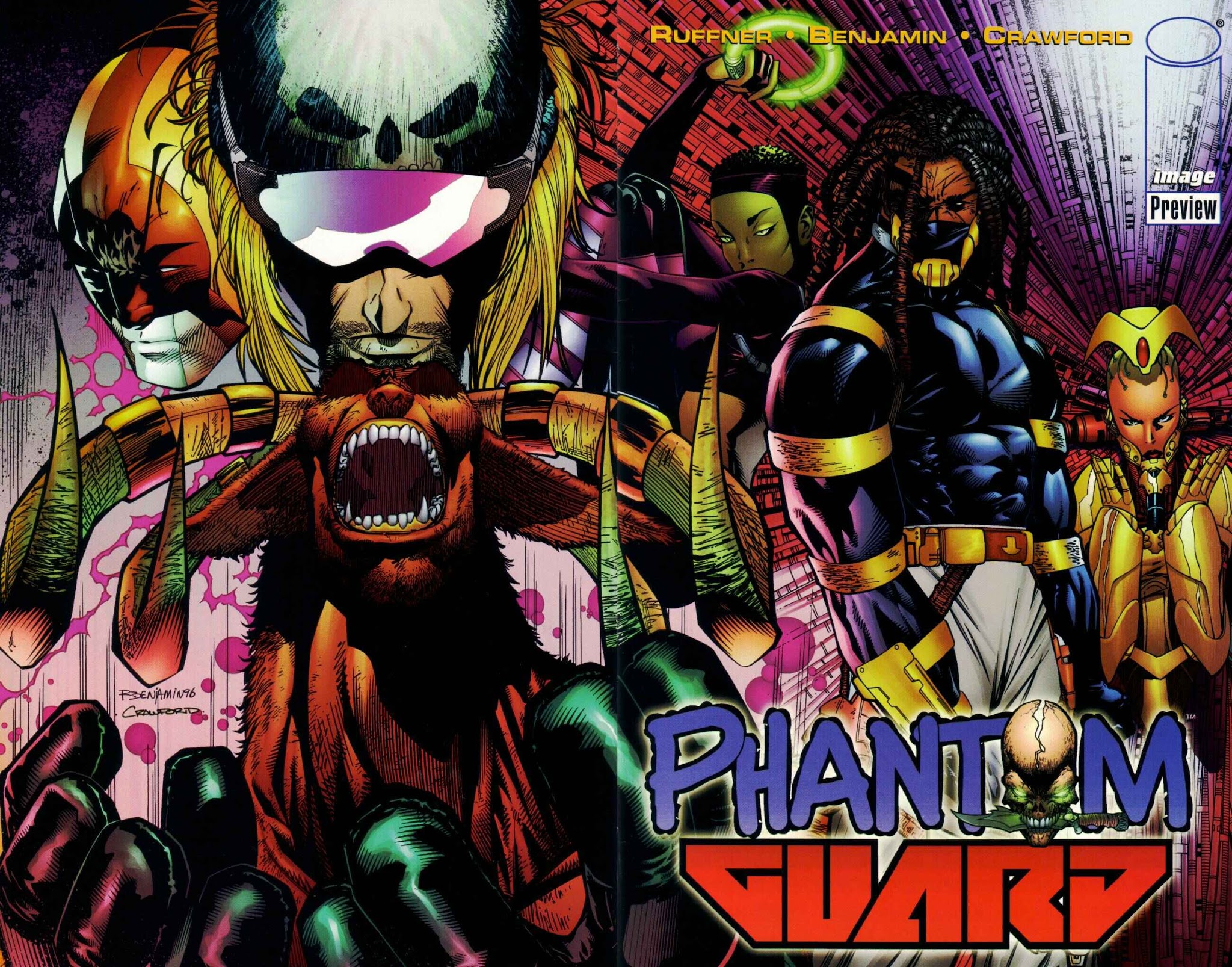 Read online Phantom Guard comic -  Issue #0 - 1