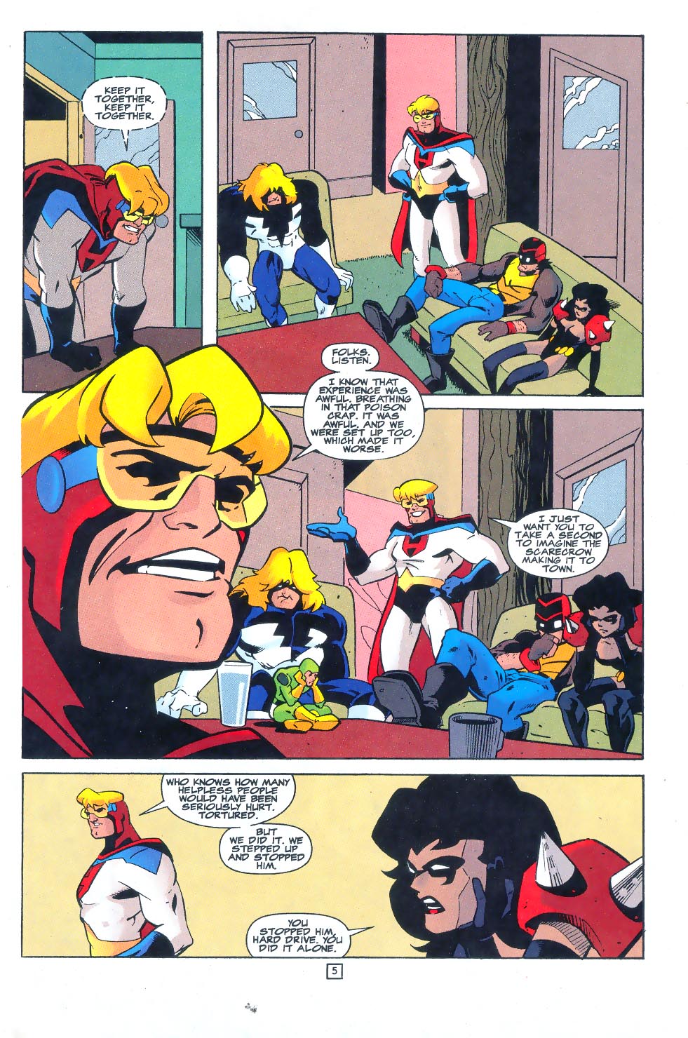 Read online Young Heroes in Love comic -  Issue #9 - 6