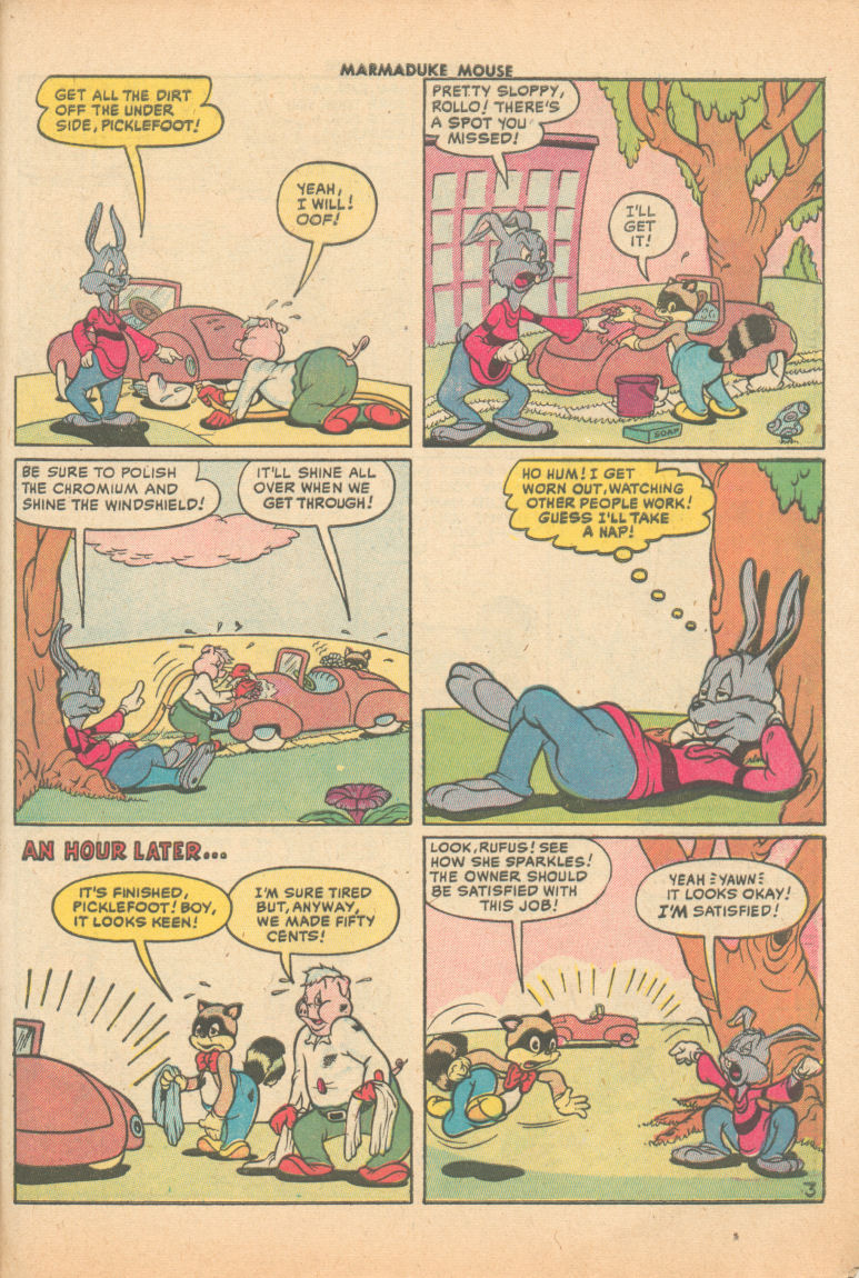 Read online Marmaduke Mouse comic -  Issue #62 - 29