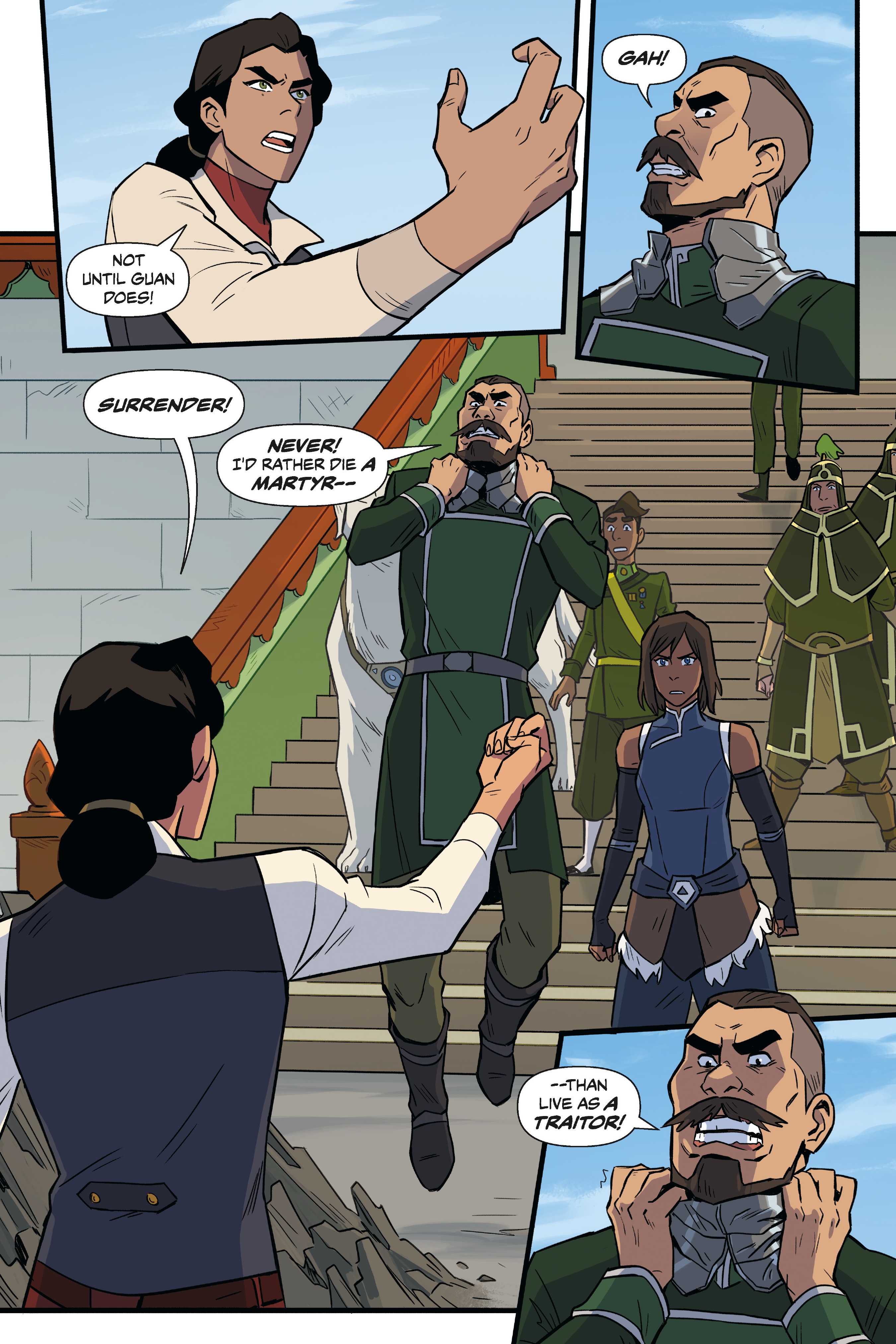Read online Nickelodeon The Legend of Korra: Ruins of the Empire comic -  Issue # TPB 1 - 65