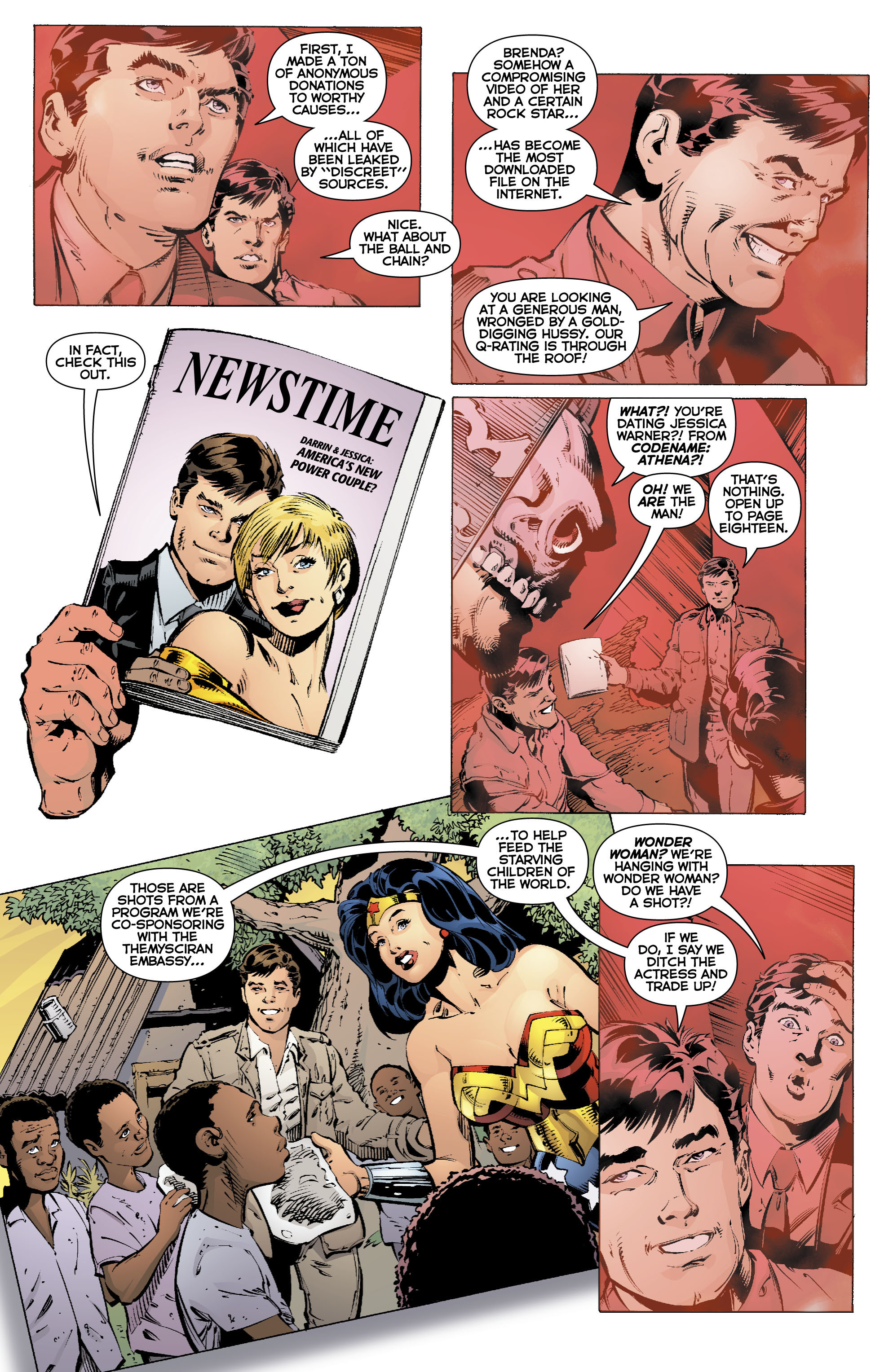 Read online JLA: Classified comic -  Issue #32 - 33