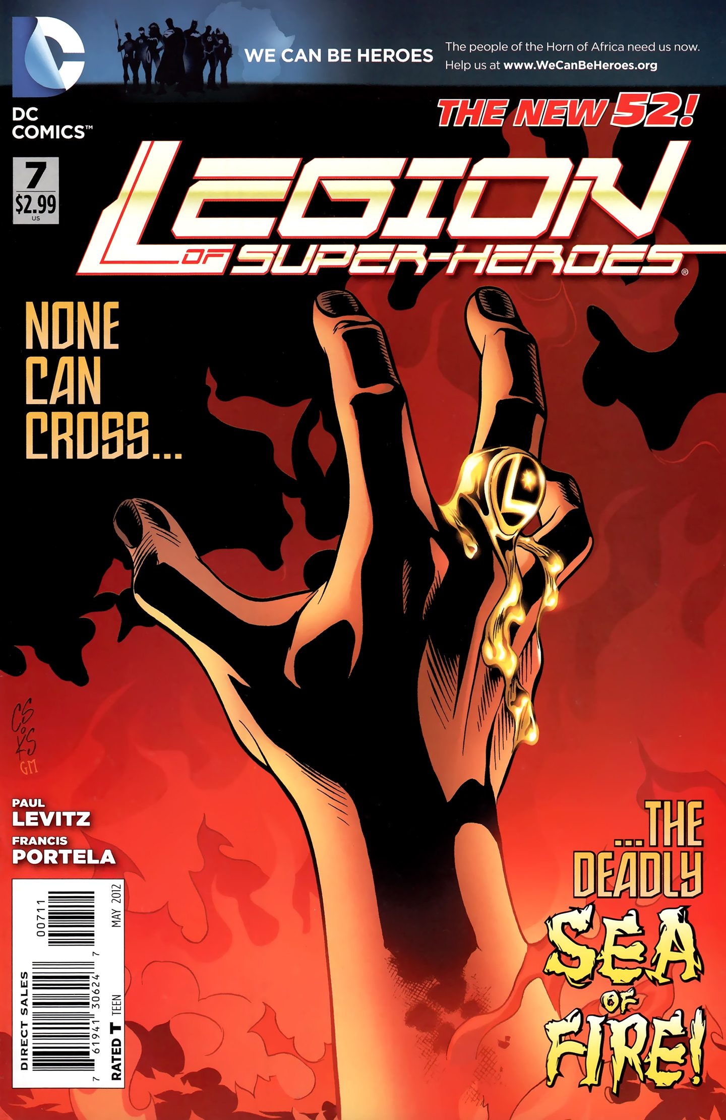 Read online Legion of Super-Heroes (2011) comic -  Issue #7 - 1