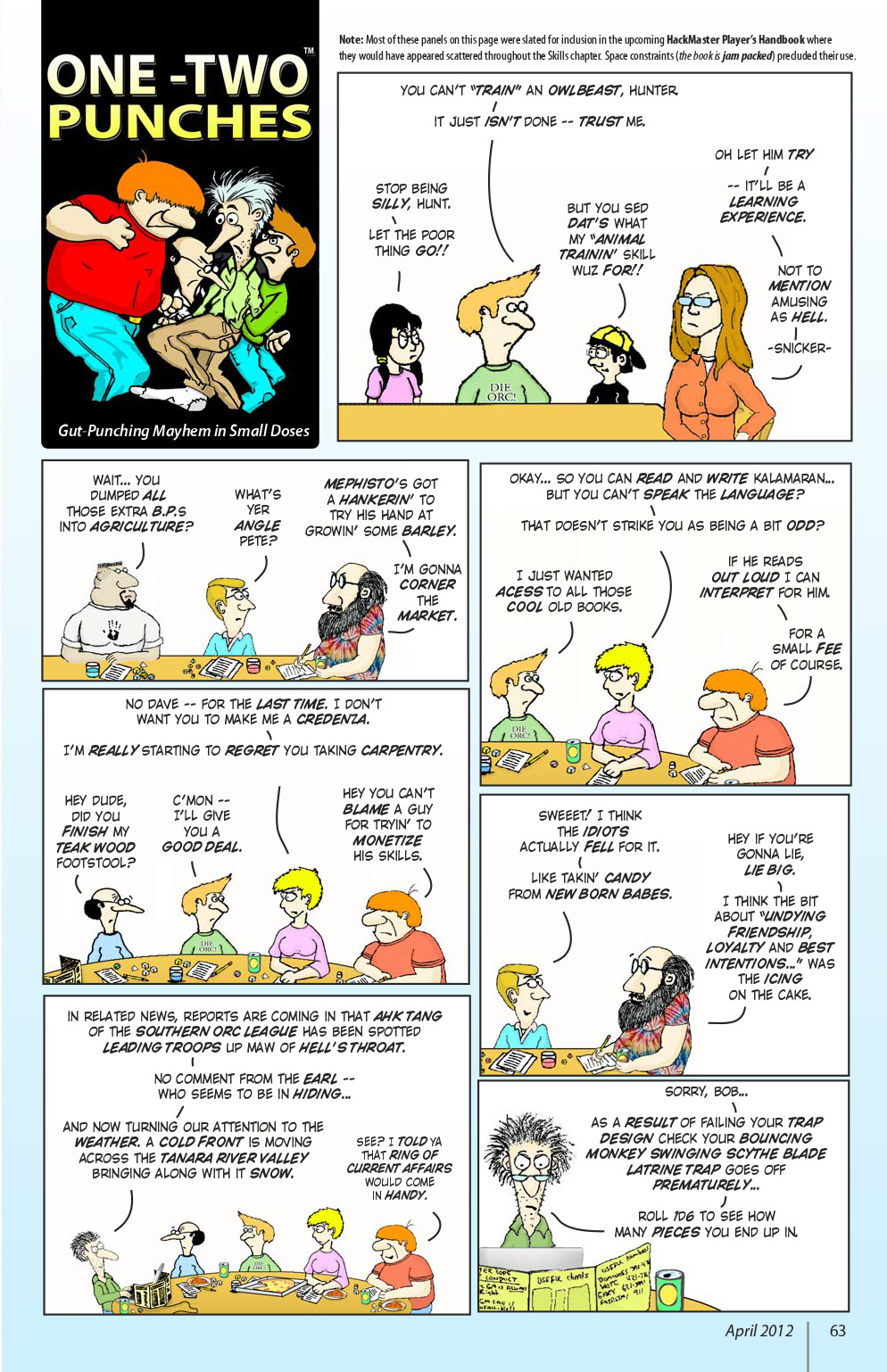 Read online Knights of the Dinner Table comic -  Issue #186 - 65