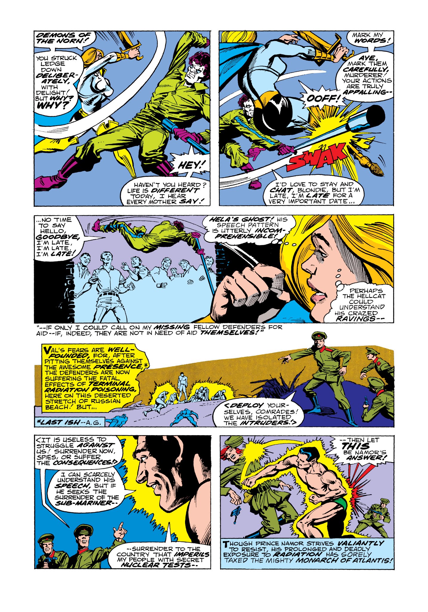 Read online Marvel Masterworks: The Defenders comic -  Issue # TPB 6 (Part 3) - 61