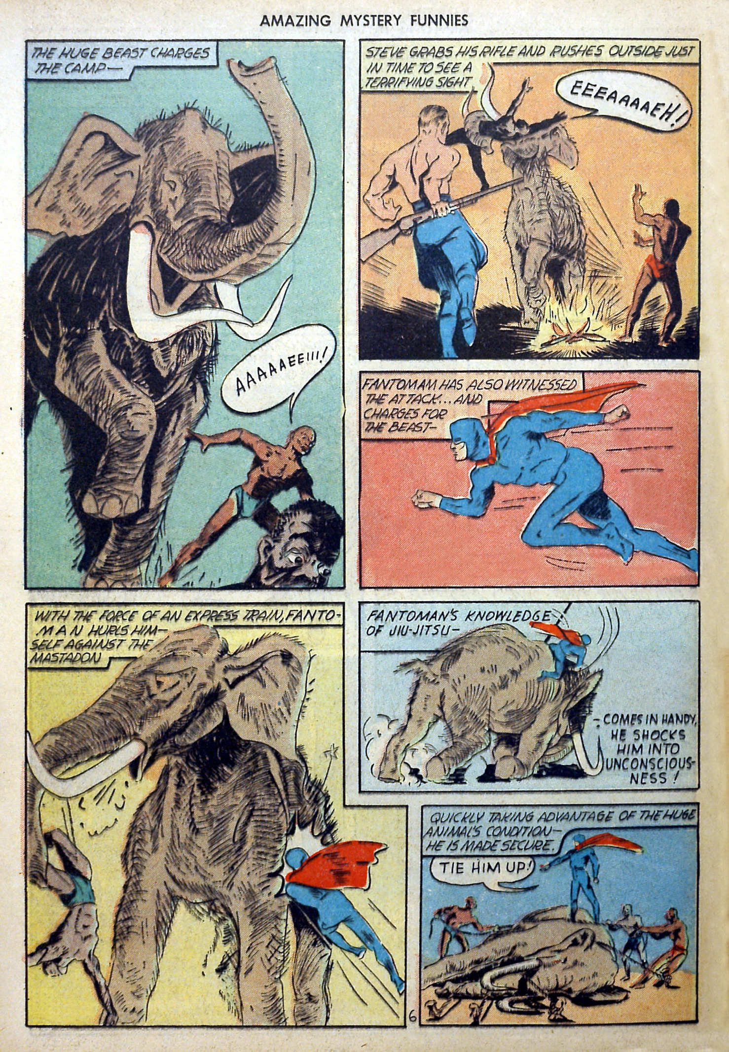 Read online Amazing Mystery Funnies comic -  Issue #24 - 7