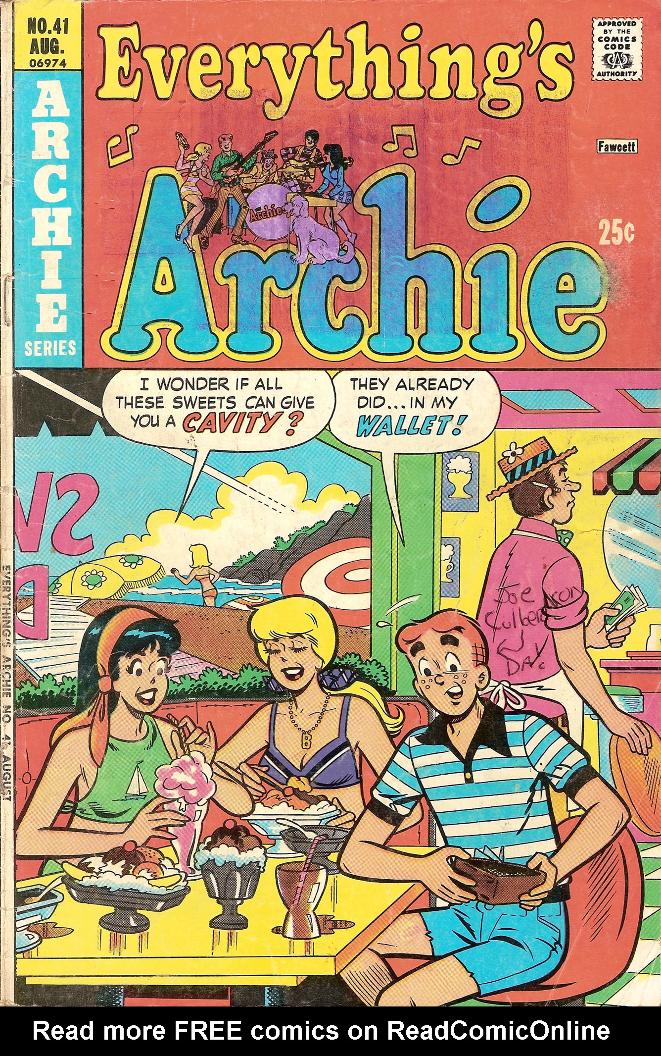 Read online Everything's Archie comic -  Issue #41 - 1