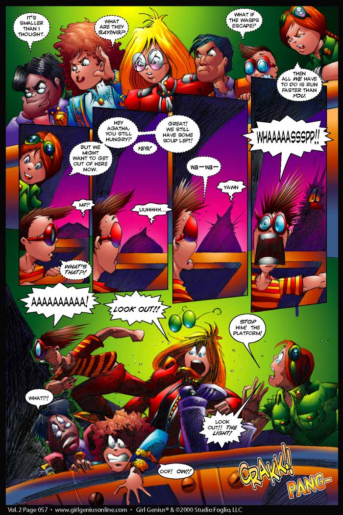Read online Girl Genius (2002) comic -  Issue #2 - 57