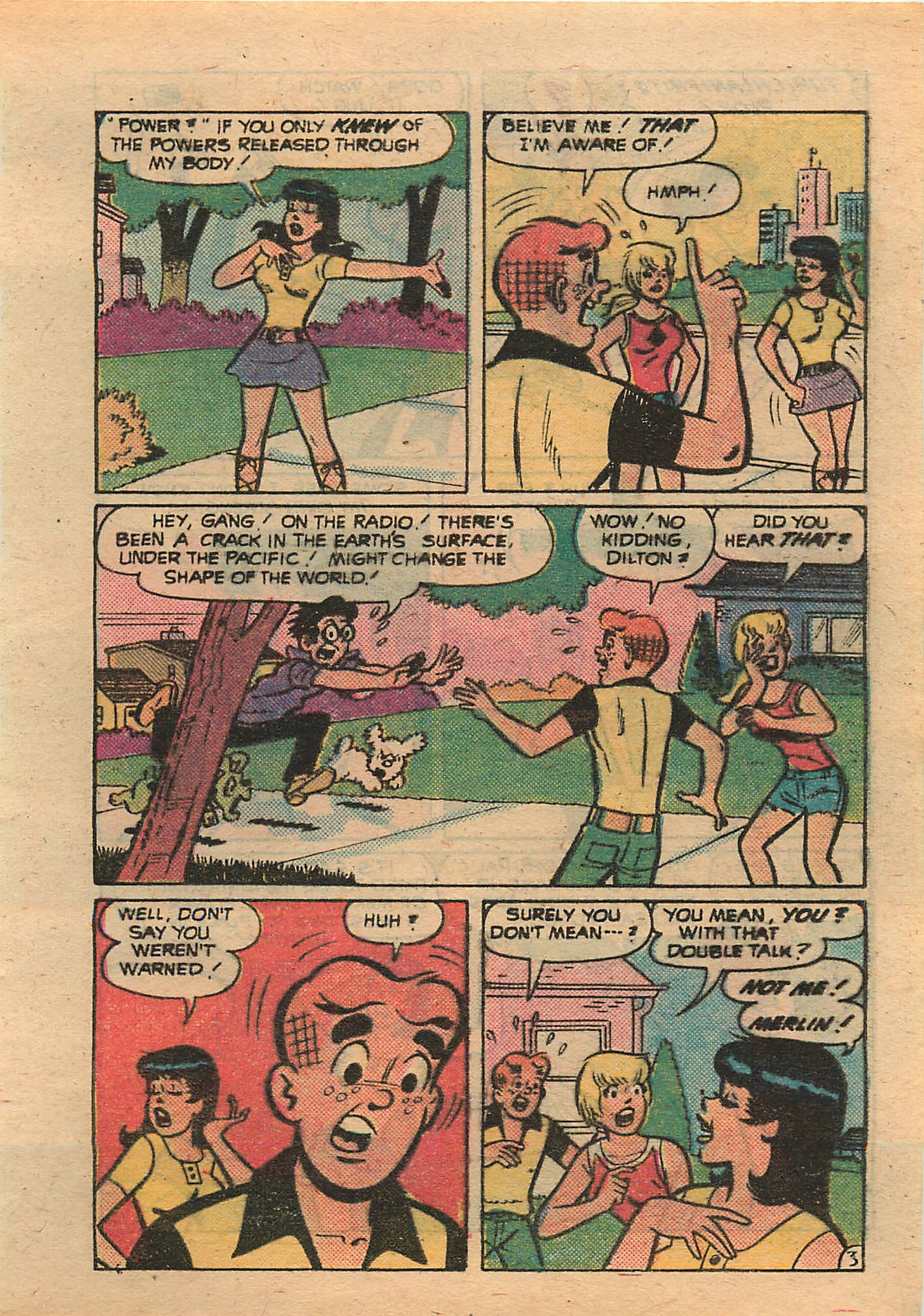 Read online Archie...Archie Andrews, Where Are You? Digest Magazine comic -  Issue #19 - 85