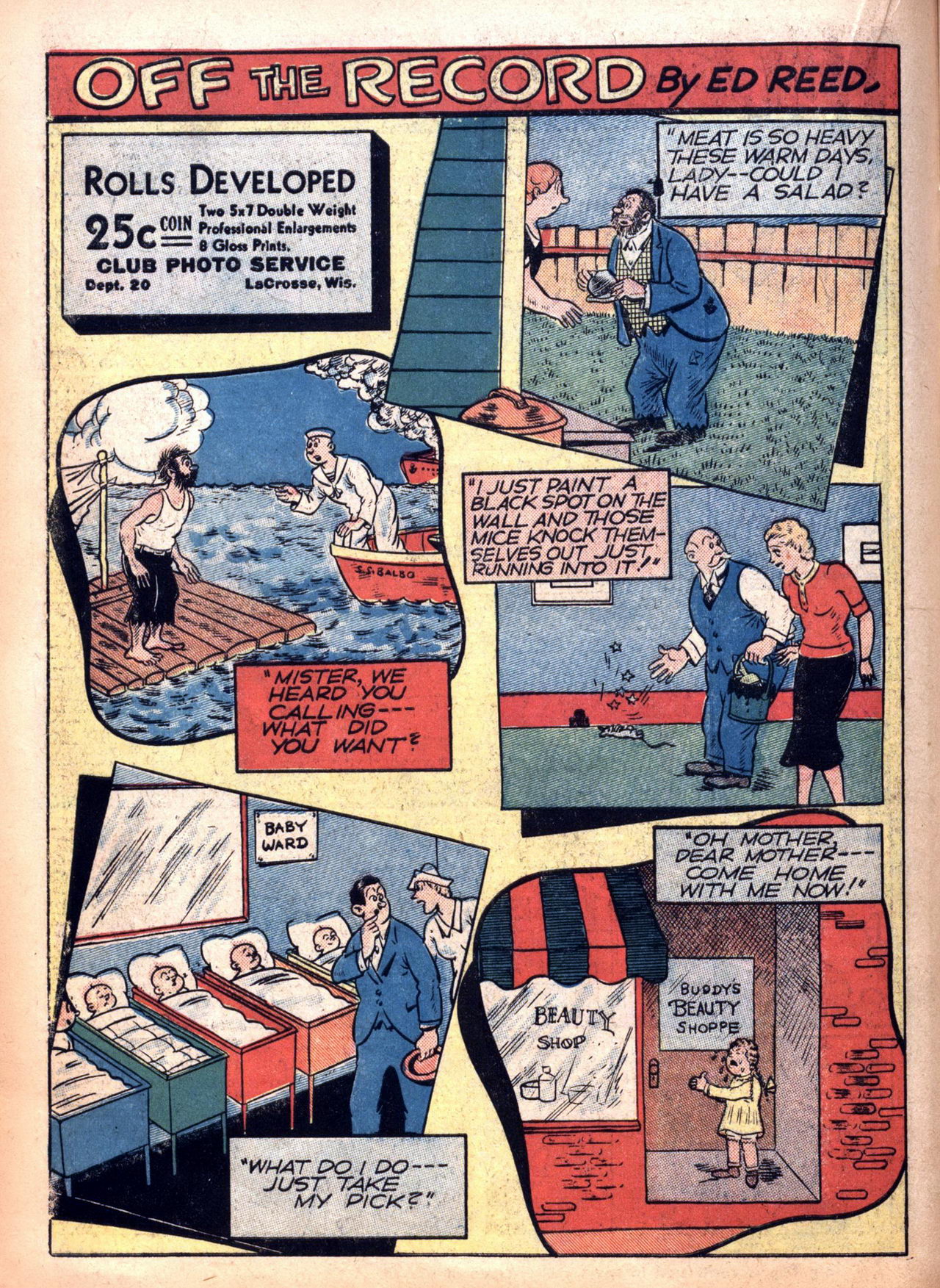 Read online Feature Comics comic -  Issue #24 - 28