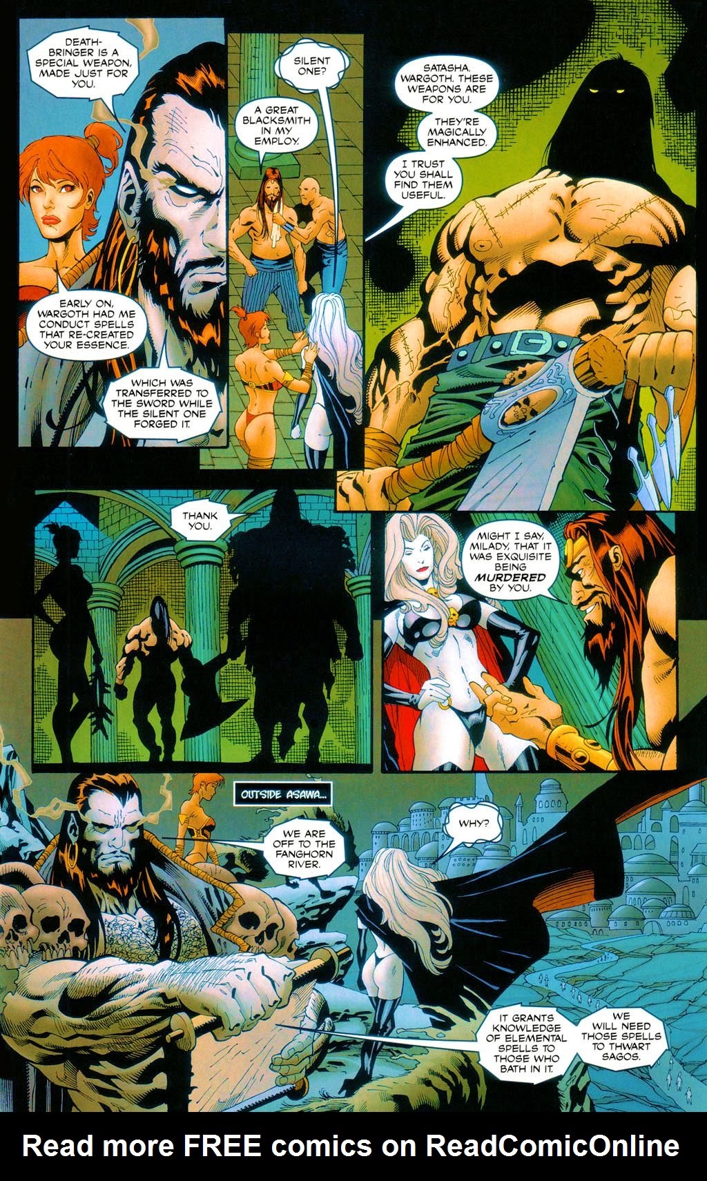 Read online Brian Pulido's Lady Death: Abandon All Hope comic -  Issue #3 - 16