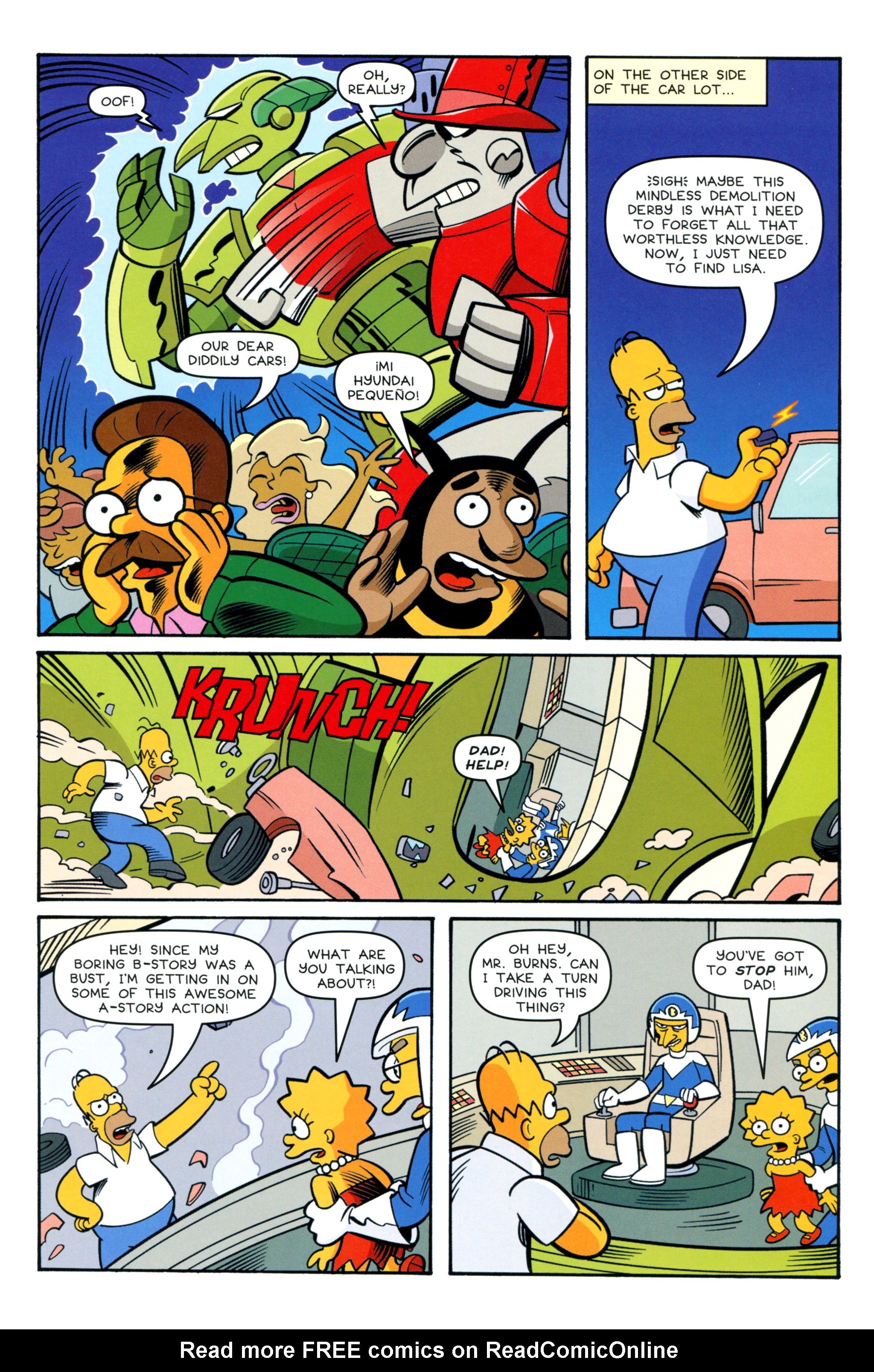 Read online Simpsons Comics comic -  Issue #212 - 21
