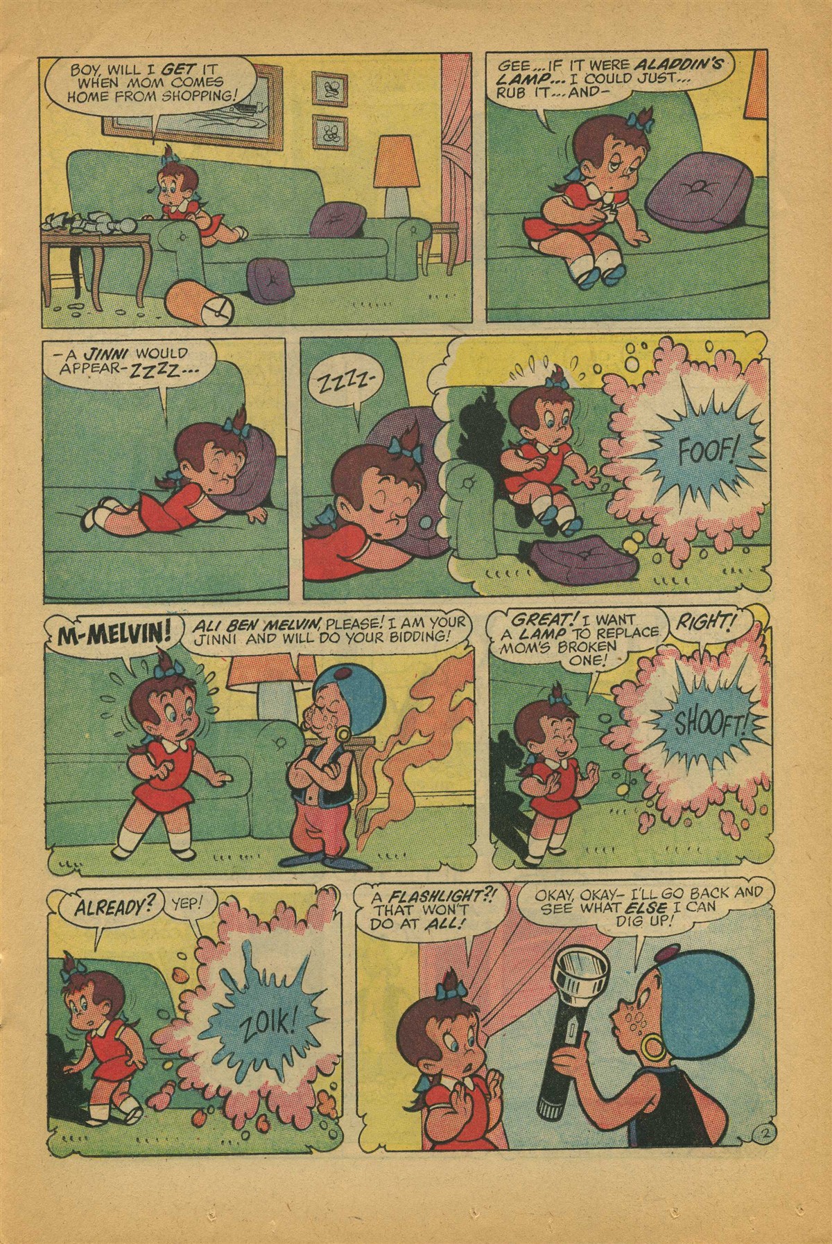 Read online Little Audrey And Melvin comic -  Issue #25 - 13