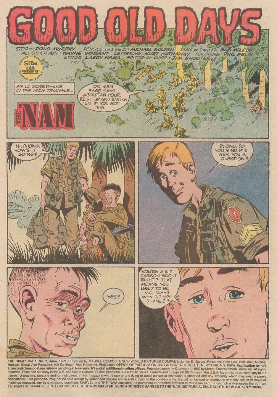 Read online The 'Nam comic -  Issue #7 - 2