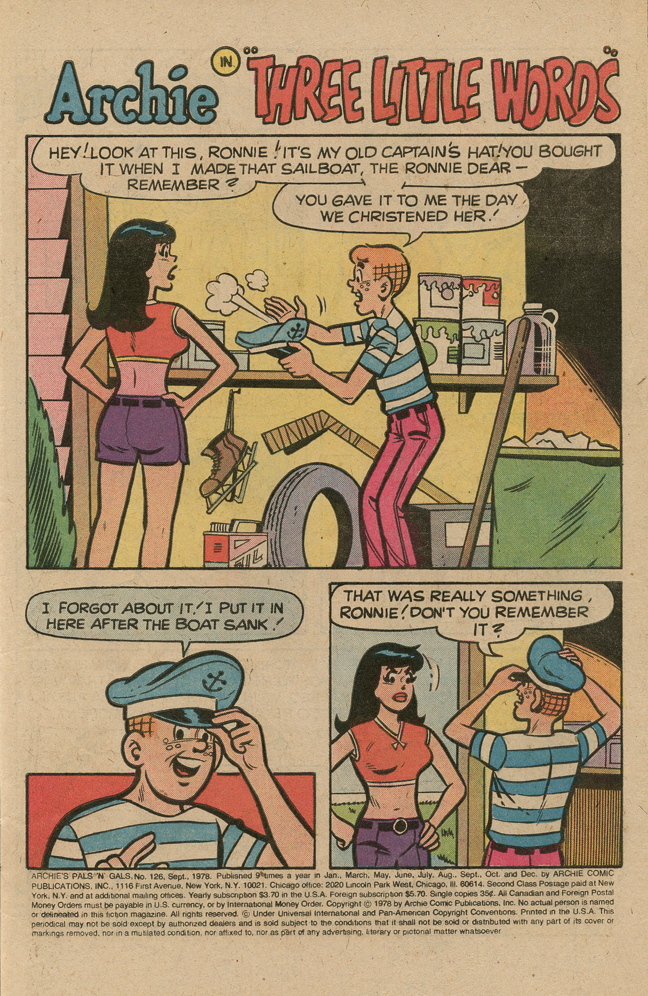 Read online Archie's Pals 'N' Gals (1952) comic -  Issue #126 - 3