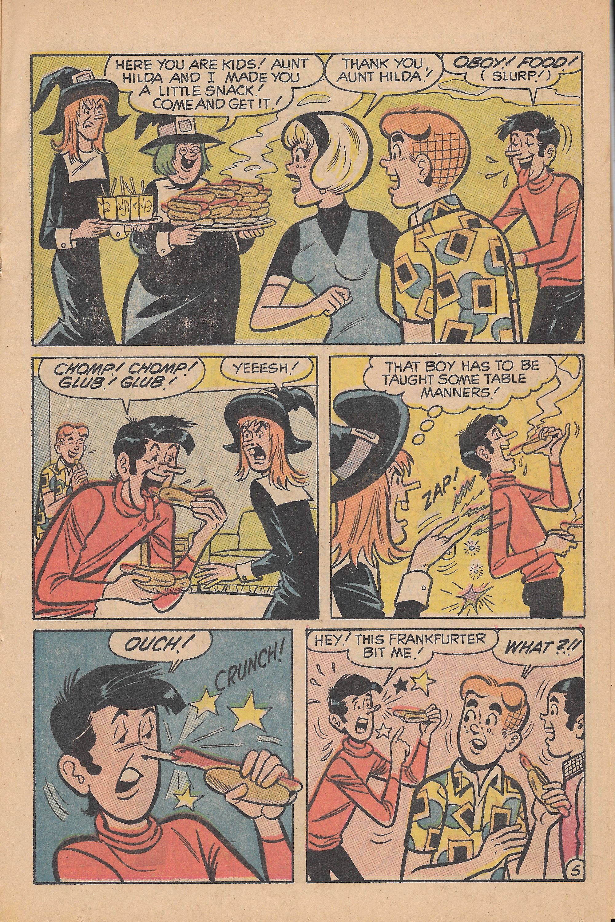 Read online Archie's TV Laugh-Out comic -  Issue #5 - 7