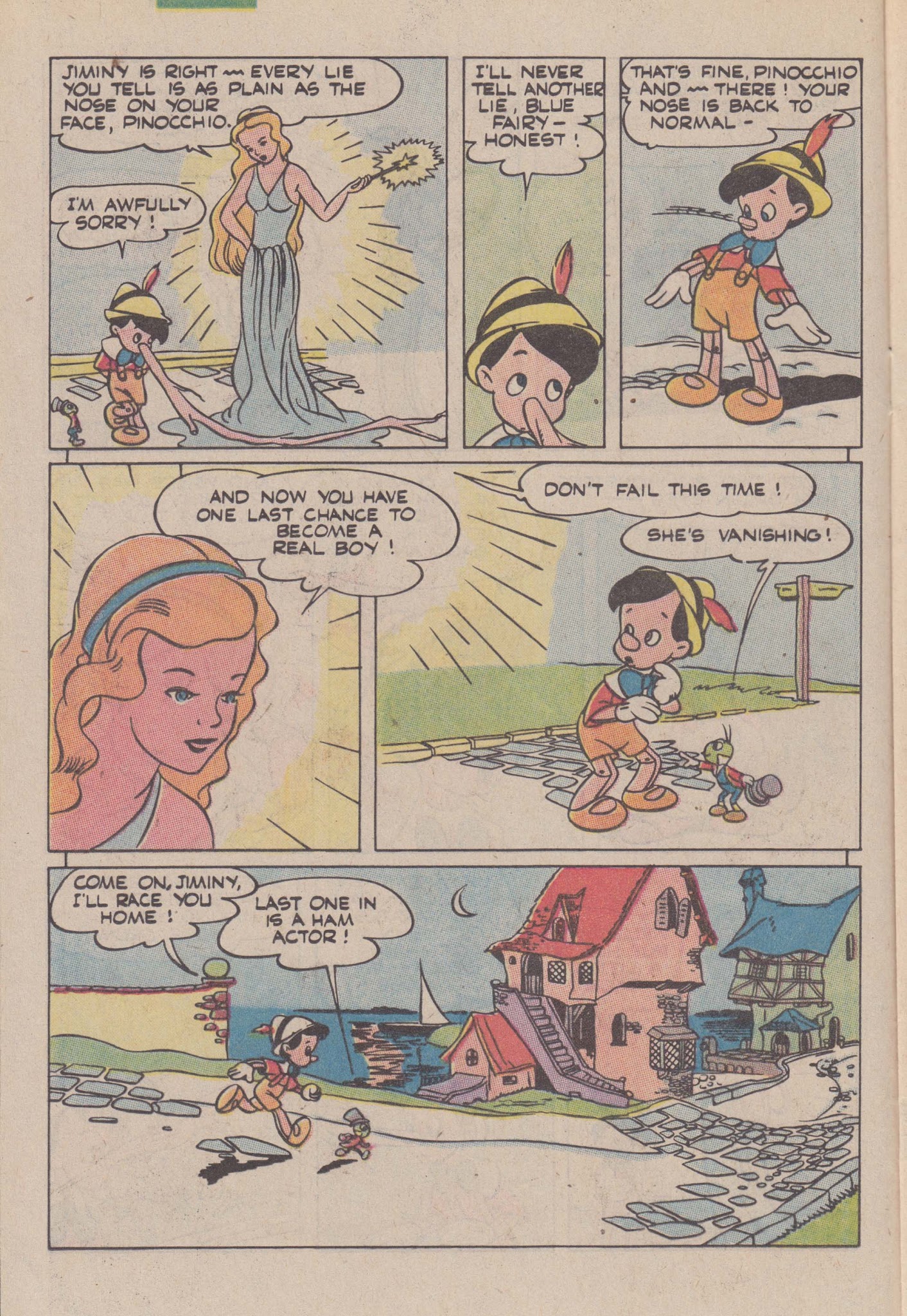 Read online Walt Disney's Pinocchio Special comic -  Issue # Full - 16