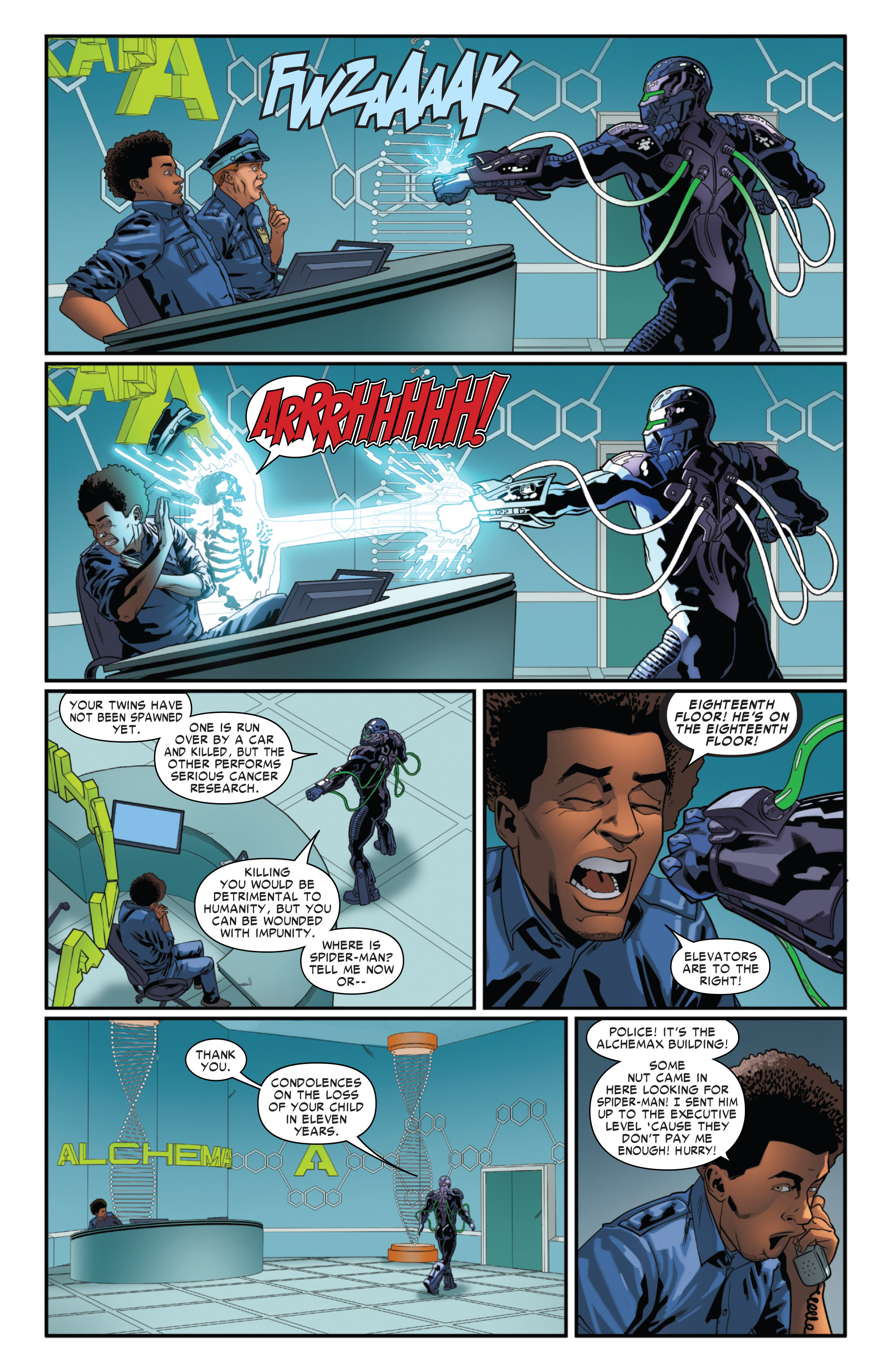 Read online Spider-Man 2099 (2014) comic -  Issue #1 - 10