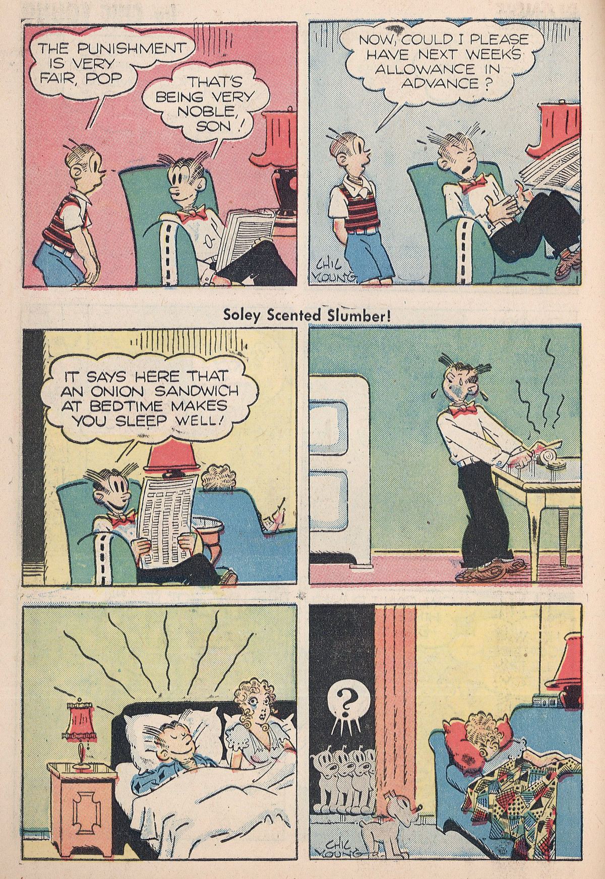 Read online Blondie Comics (1947) comic -  Issue #11 - 31