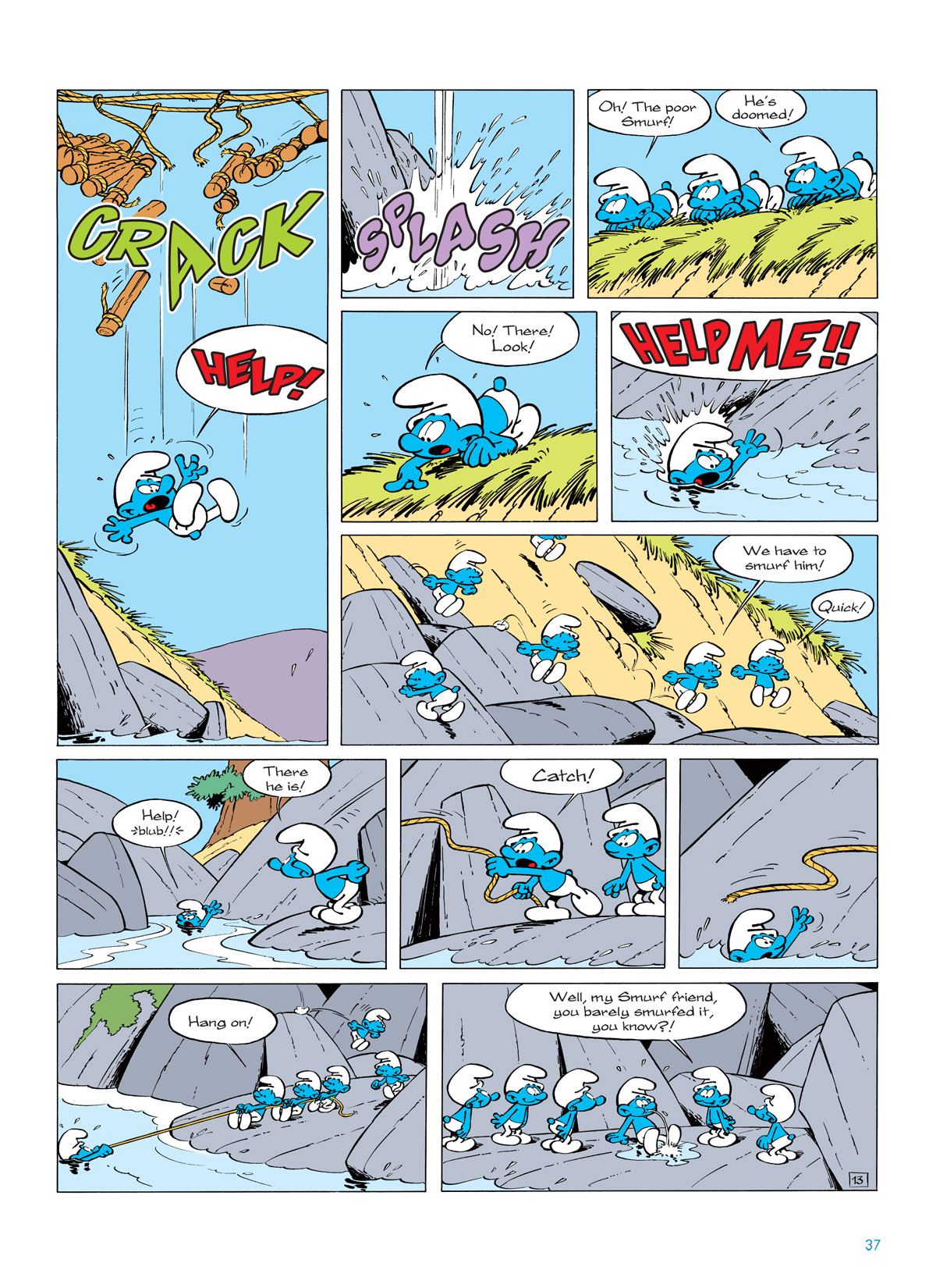 Read online The Smurfs comic -  Issue #5 - 37