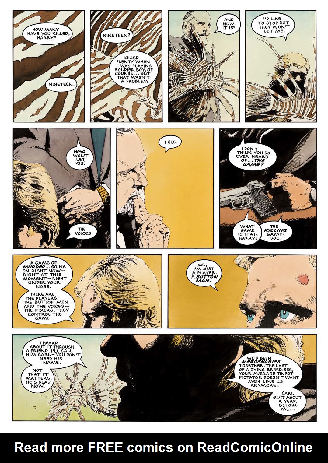 Read online Button Man comic -  Issue # TPB - 13