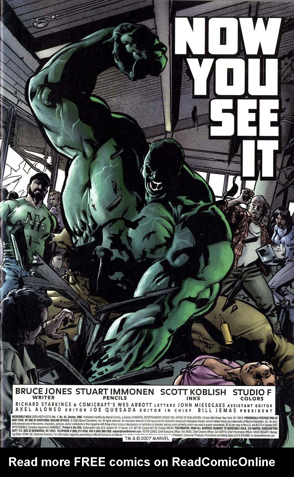 The Incredible Hulk (2000) Issue #44 #33 - English 3