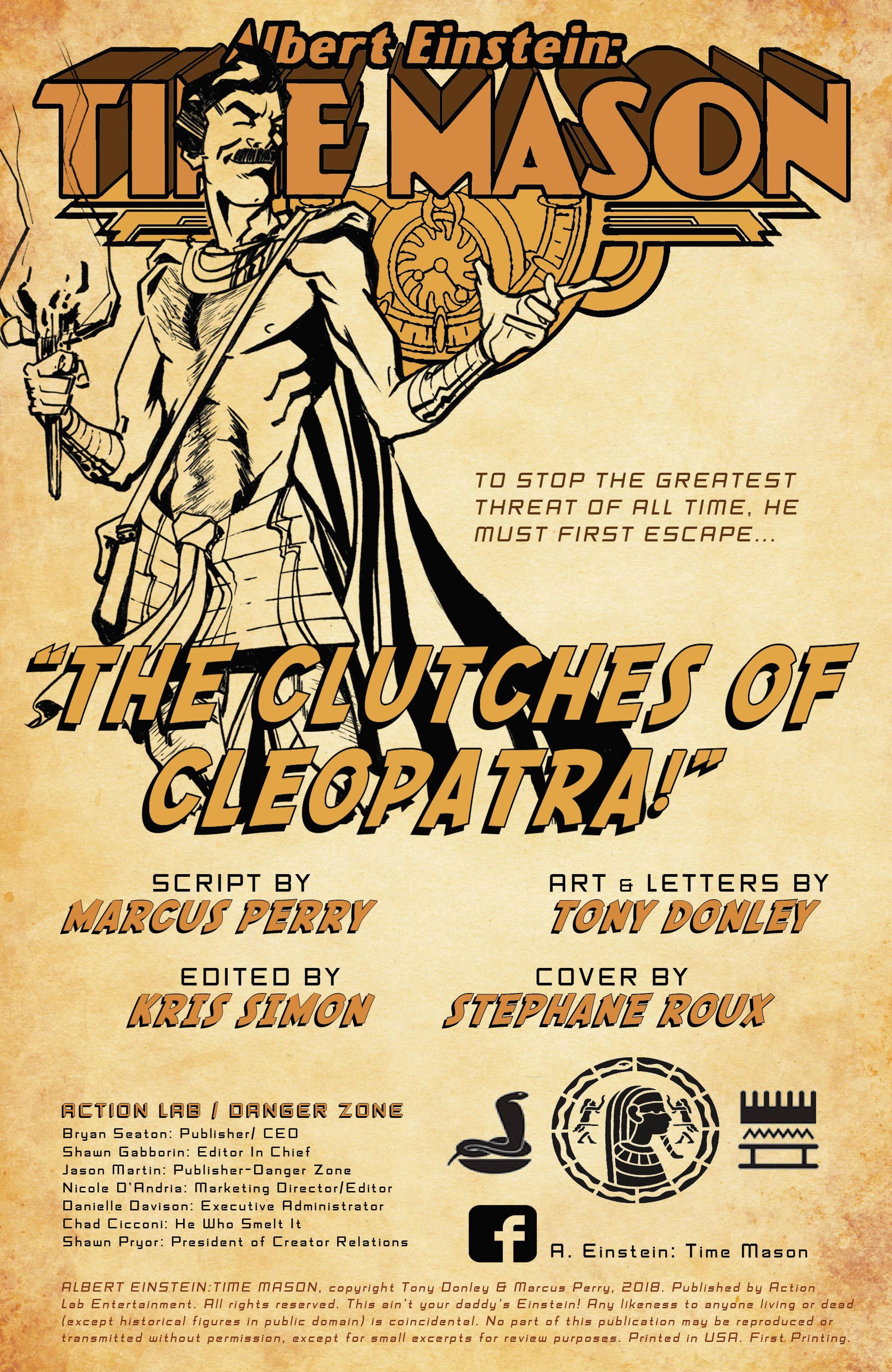 Read online Albert Einstein: Time Mason comic -  Issue #5 - 3