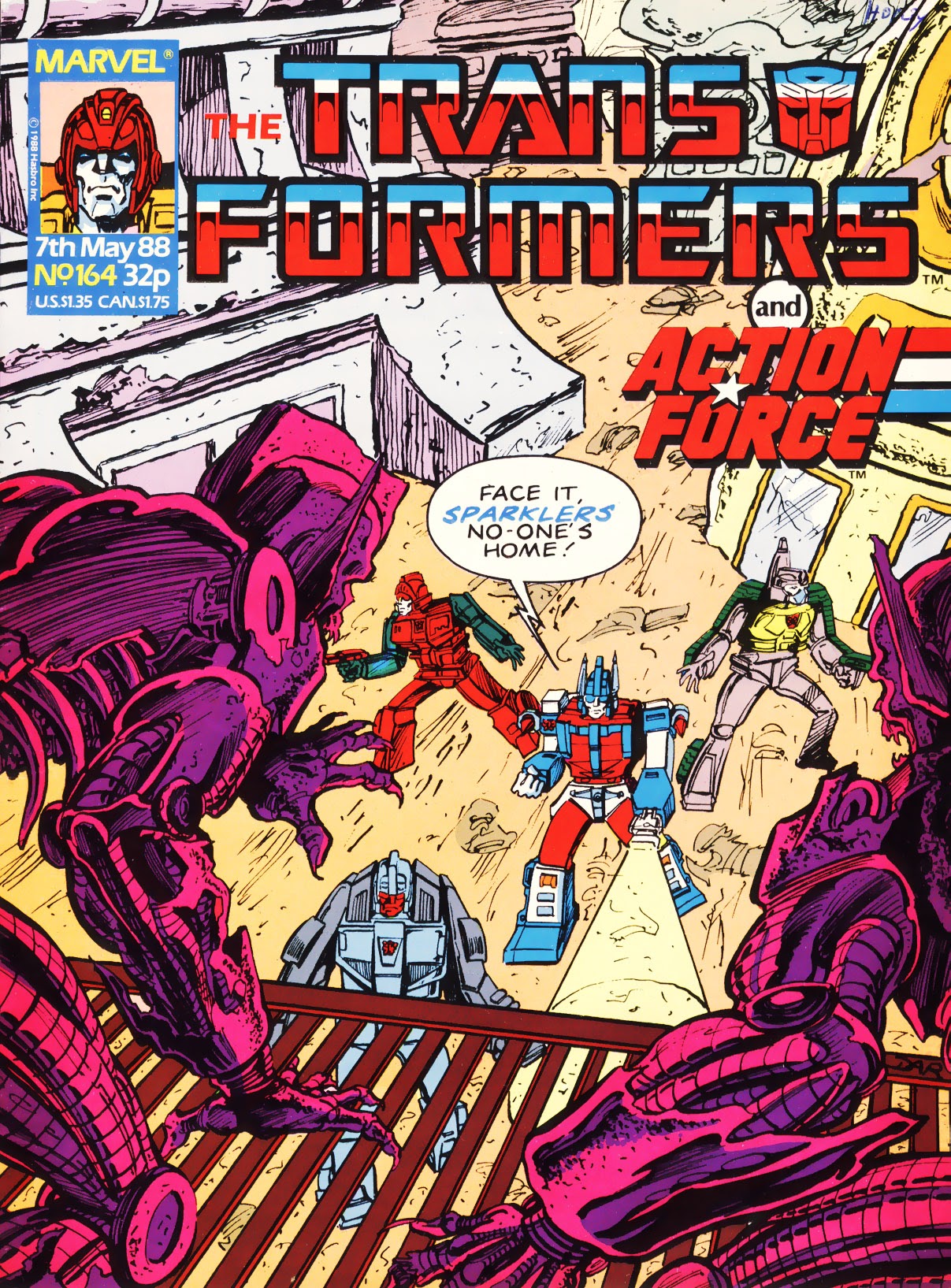 Read online The Transformers (UK) comic -  Issue #164 - 1