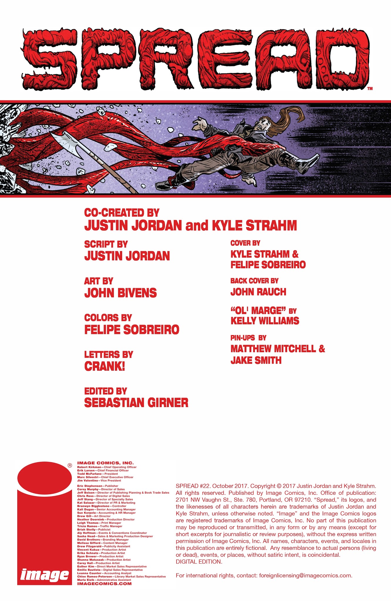 Read online Spread comic -  Issue #22 - 2