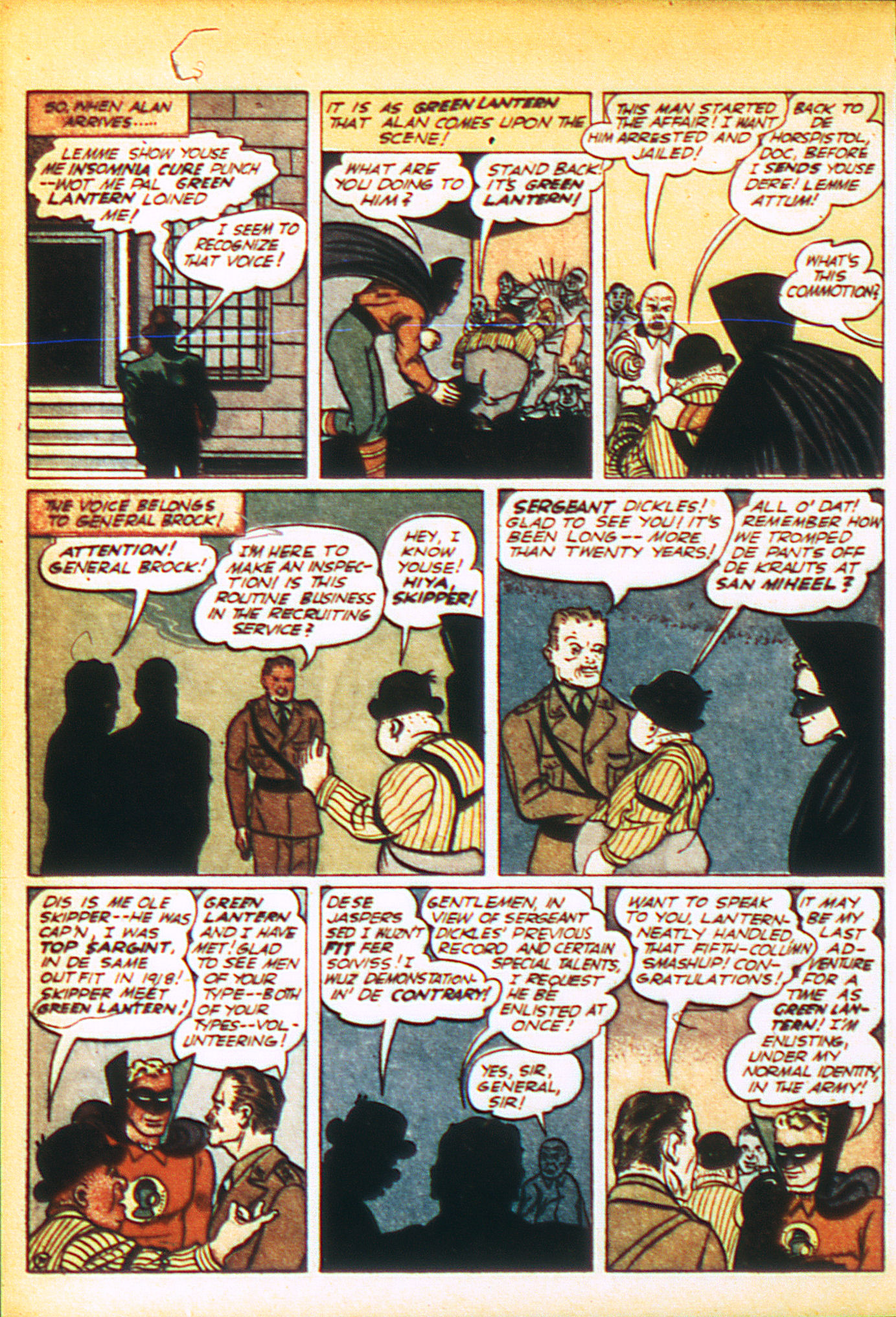 Read online Green Lantern (1941) comic -  Issue #4 - 38