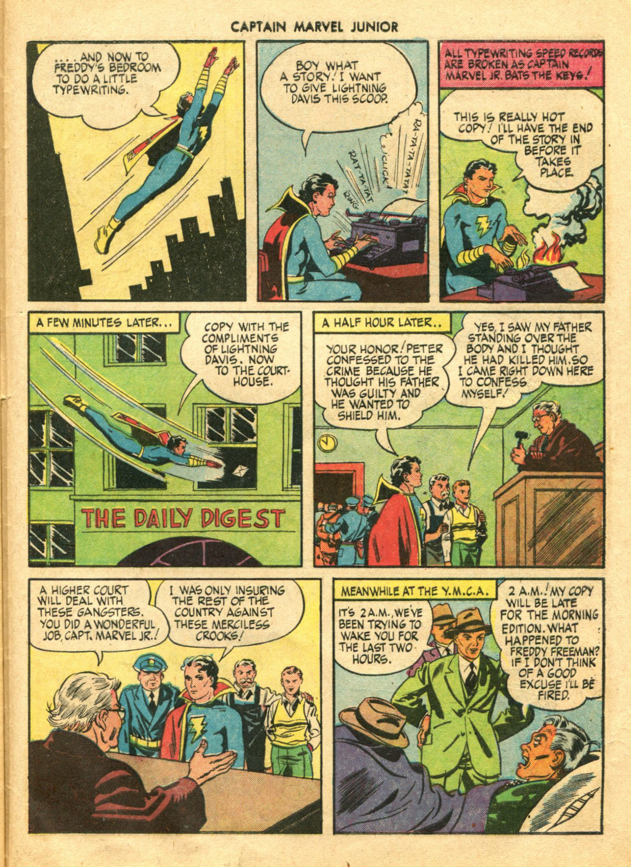Read online Captain Marvel, Jr. comic -  Issue #21 - 39