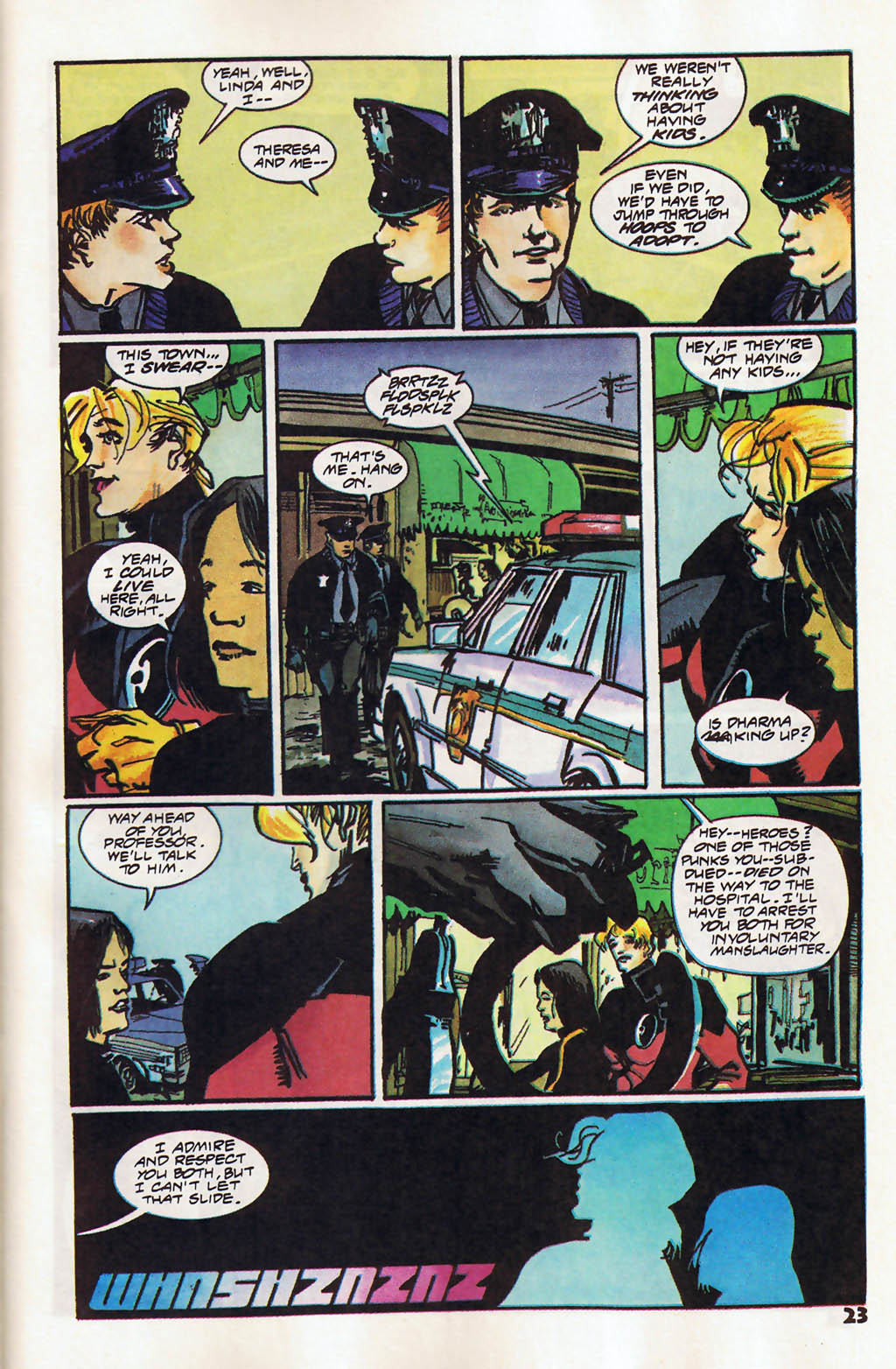 Read online Shadow Cabinet comic -  Issue #11 - 17