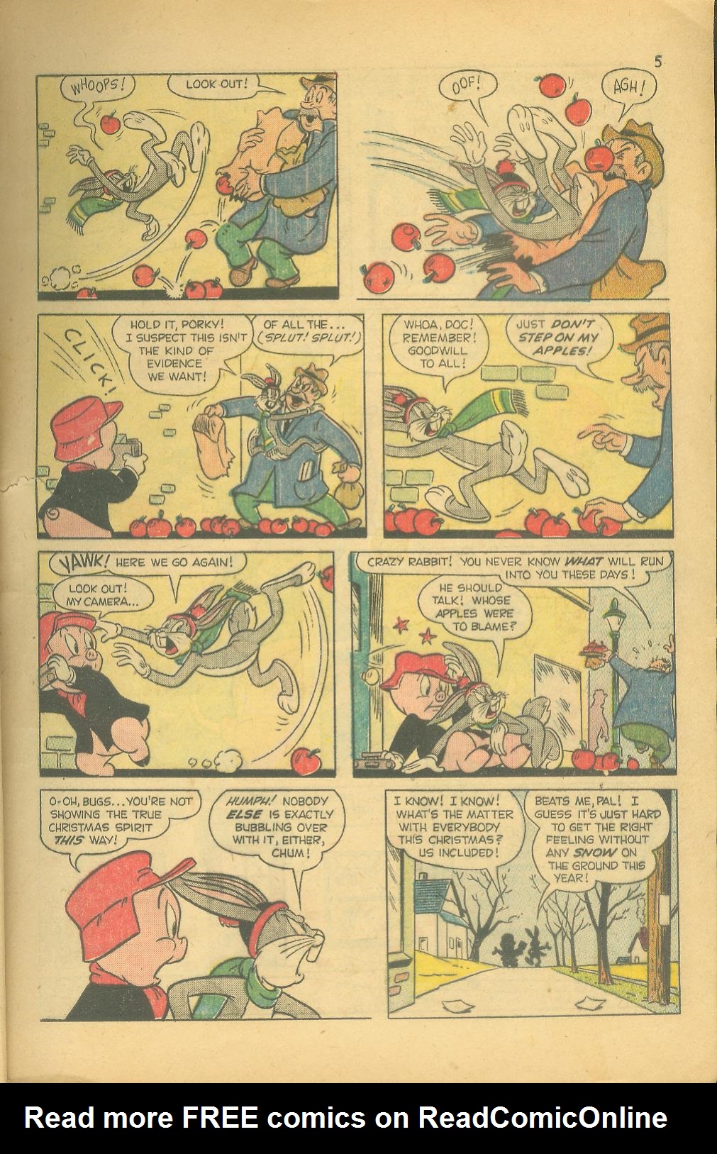 Read online Bugs Bunny's Christmas Funnies comic -  Issue # TPB 7 - 7