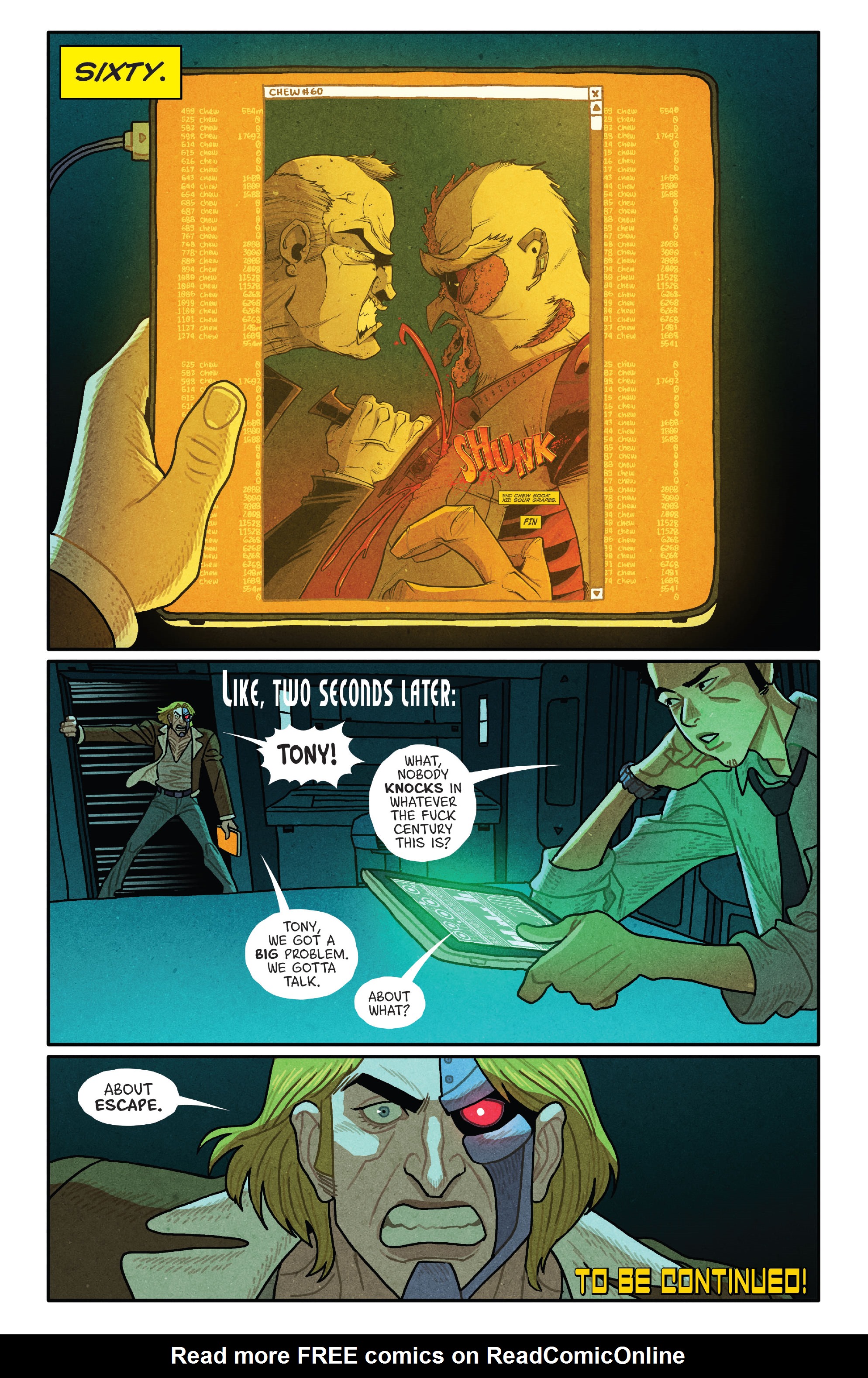 Read online Outer Darkness/Chew comic -  Issue #1 - 23