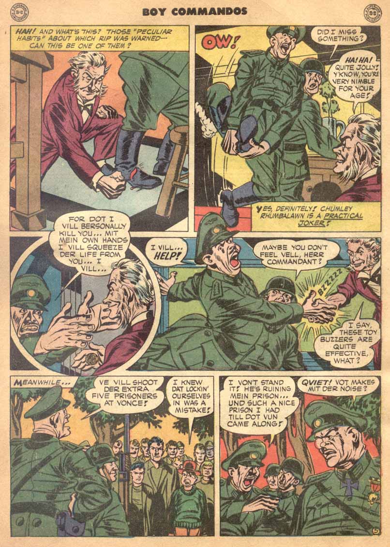 Read online Boy Commandos comic -  Issue #7 - 7