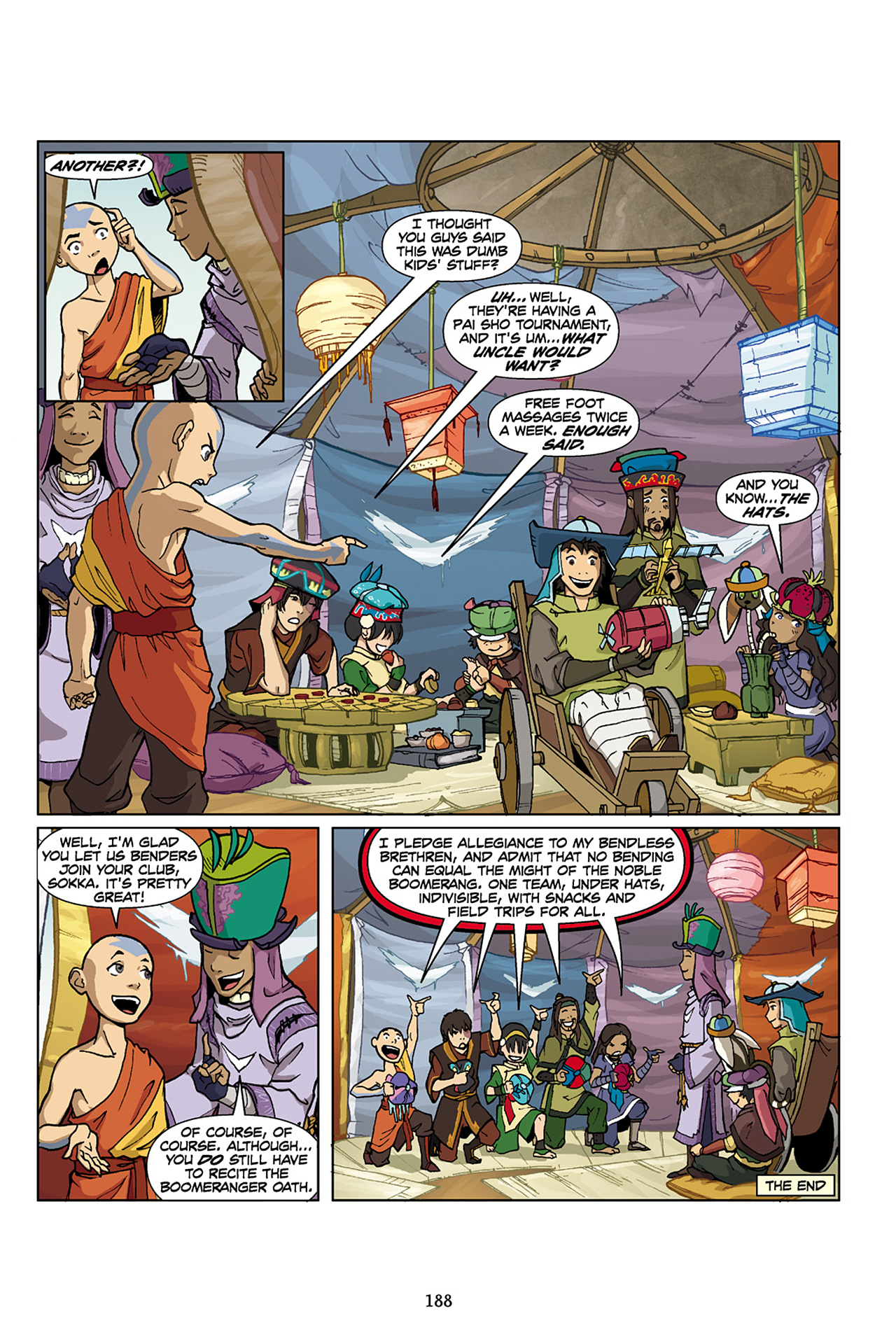 Read online Nickelodeon Avatar: The Last Airbender - The Lost Adventures comic -  Issue # Full - 189