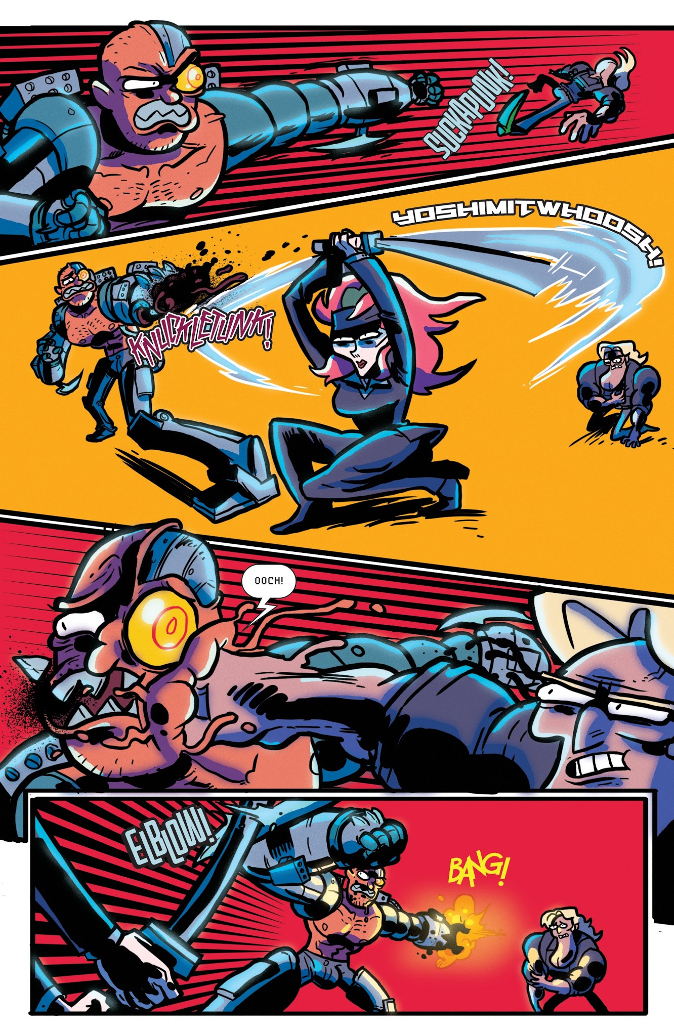 Read online AmeriKarate comic -  Issue #7 - 6