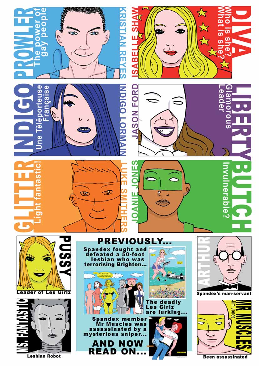 Read online Spandex comic -  Issue #2 - 4