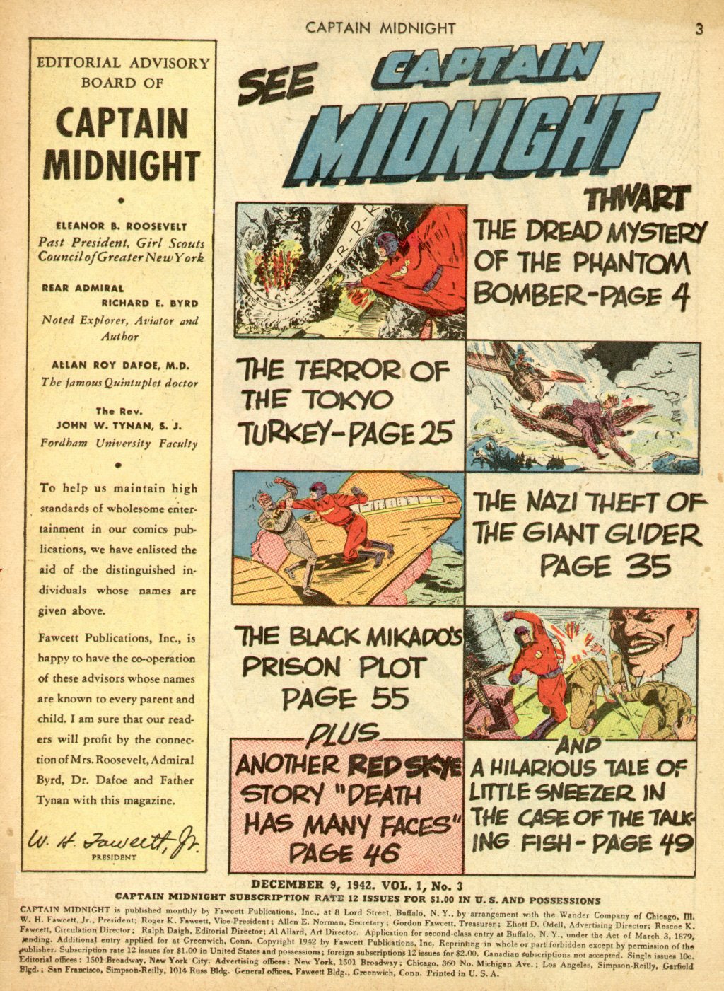 Read online Captain Midnight (1942) comic -  Issue #3 - 3