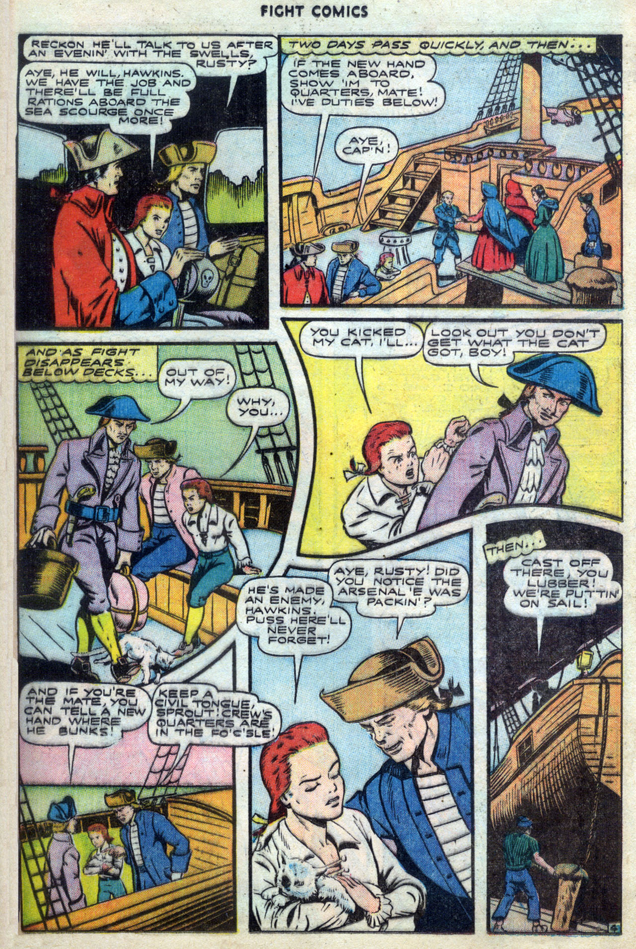 Read online Fight Comics comic -  Issue #45 - 37