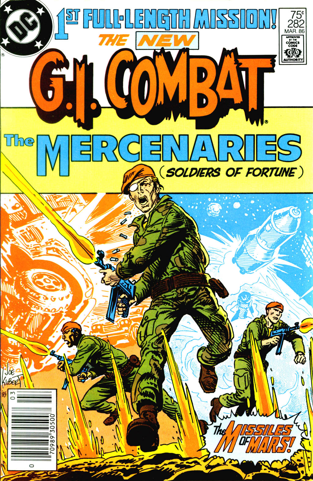 Read online G.I. Combat (1952) comic -  Issue #282 - 1
