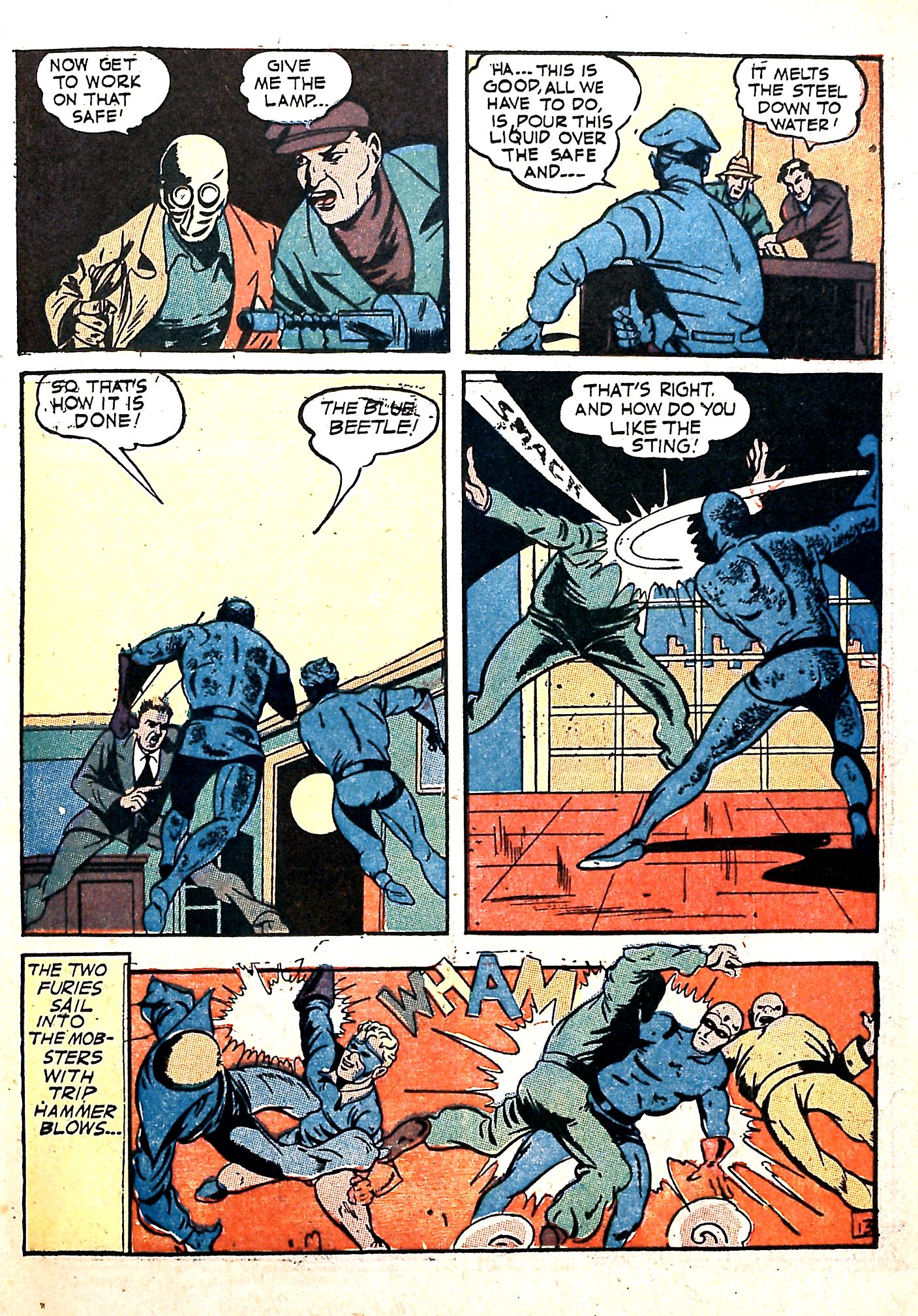 Read online The Blue Beetle comic -  Issue #18 - 31